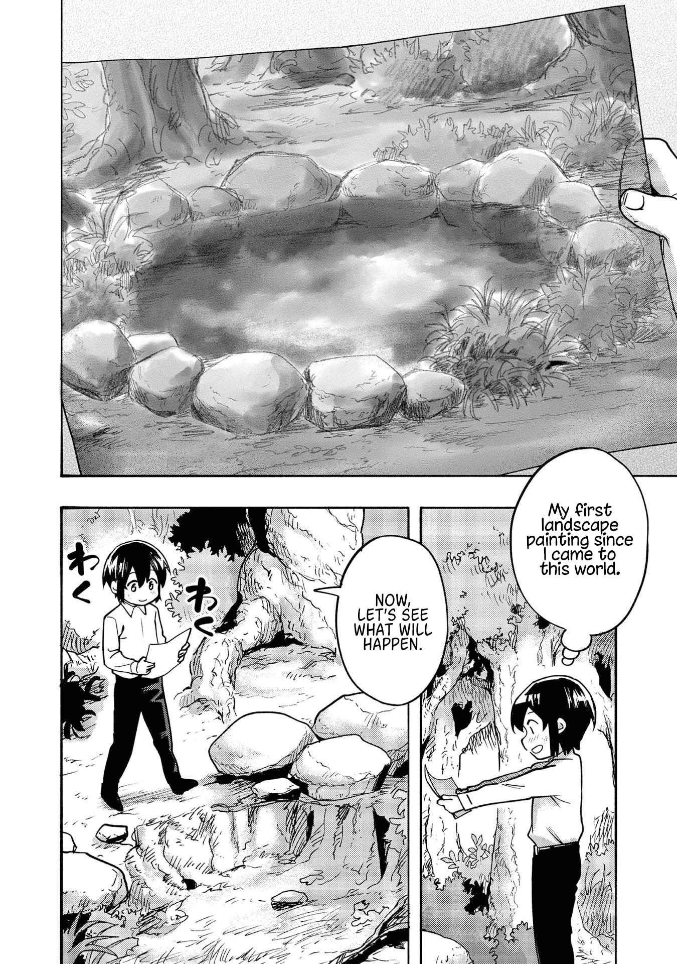 Kyou mo E ni Kaita Mochi ga Umai Chapter 2 - Page 20 in English