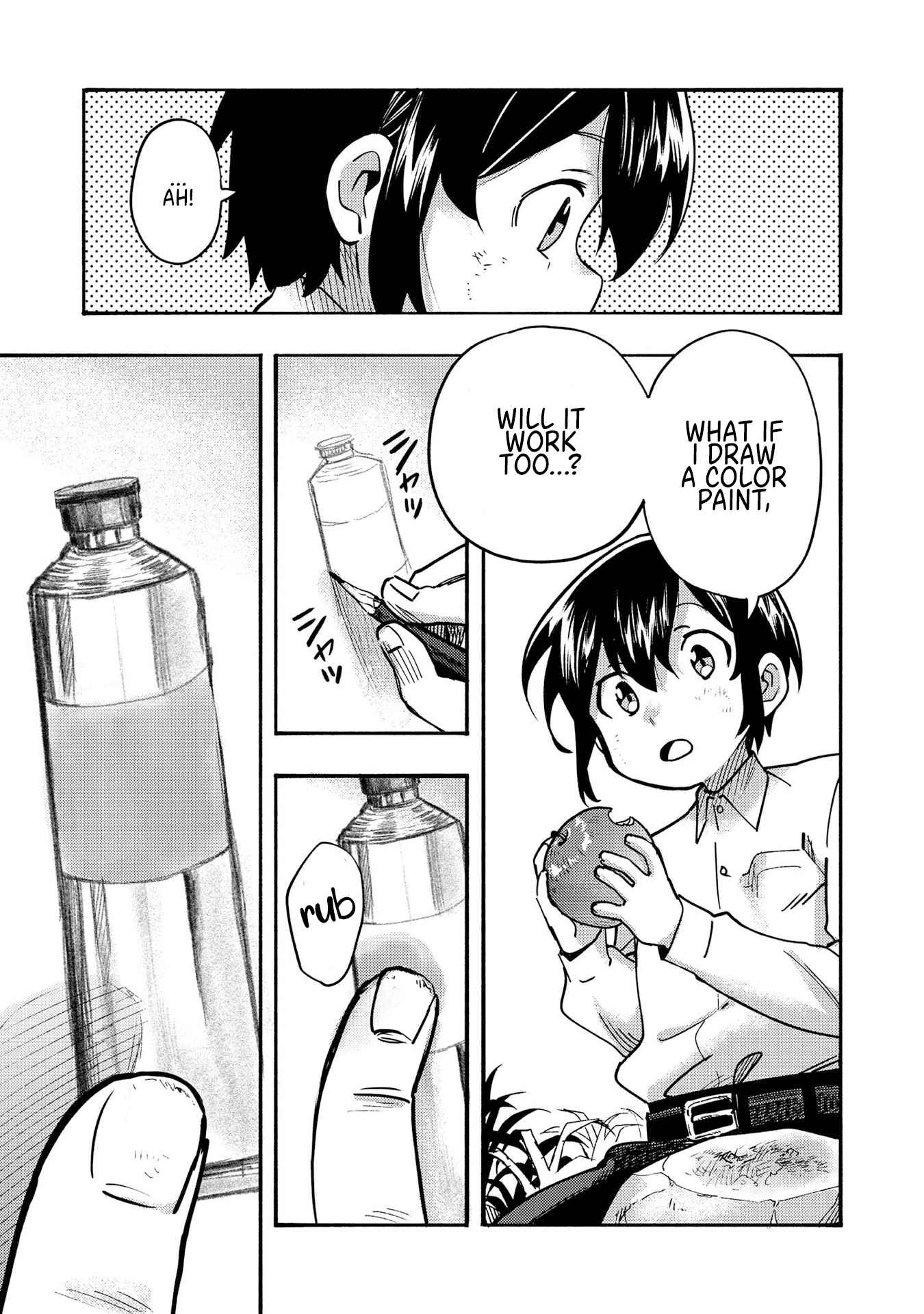 Kyou mo E ni Kaita Mochi ga Umai Chapter 2 - Page 7 in English