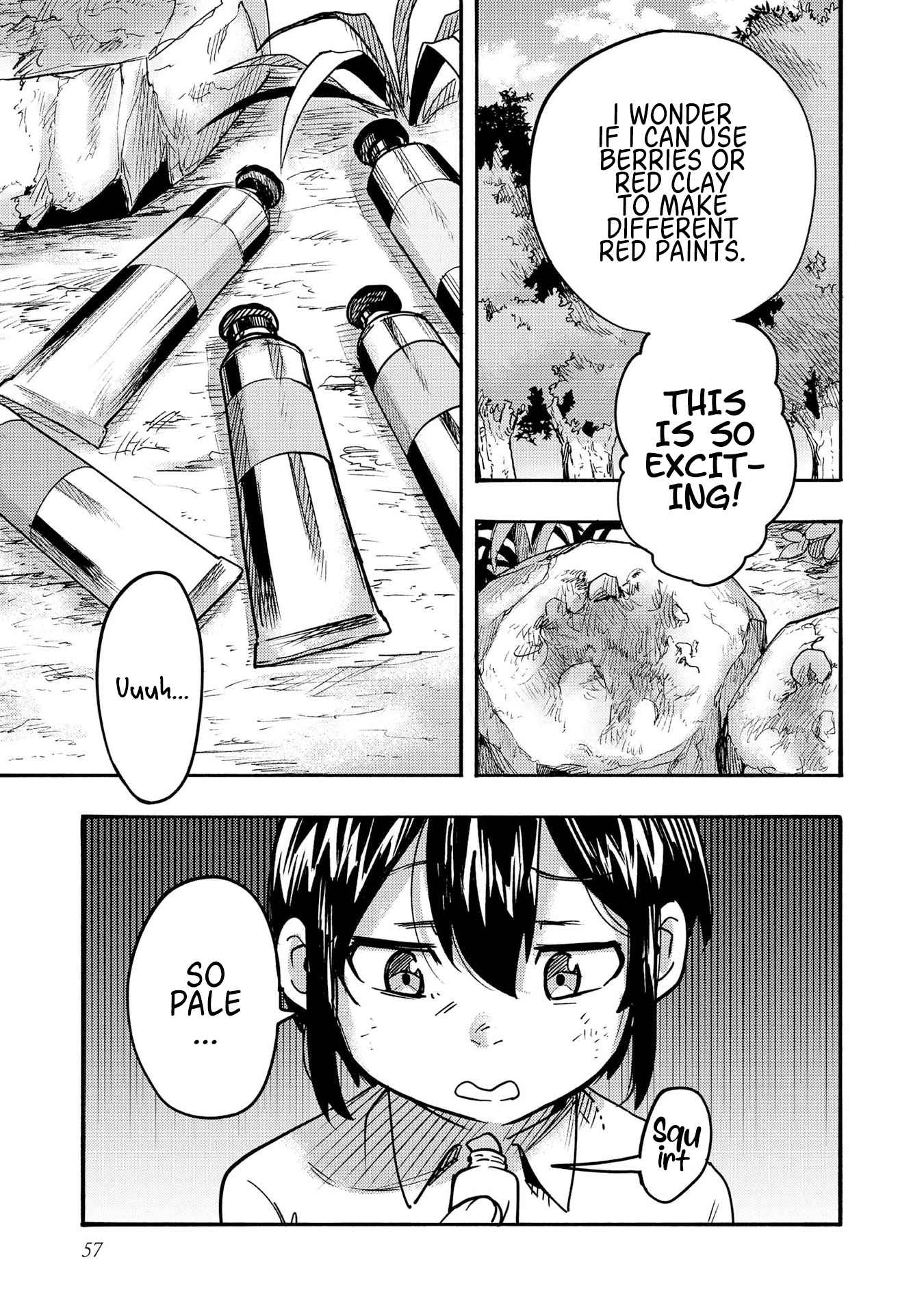 Kyou mo E ni Kaita Mochi ga Umai Chapter 2 - Page 9 in English