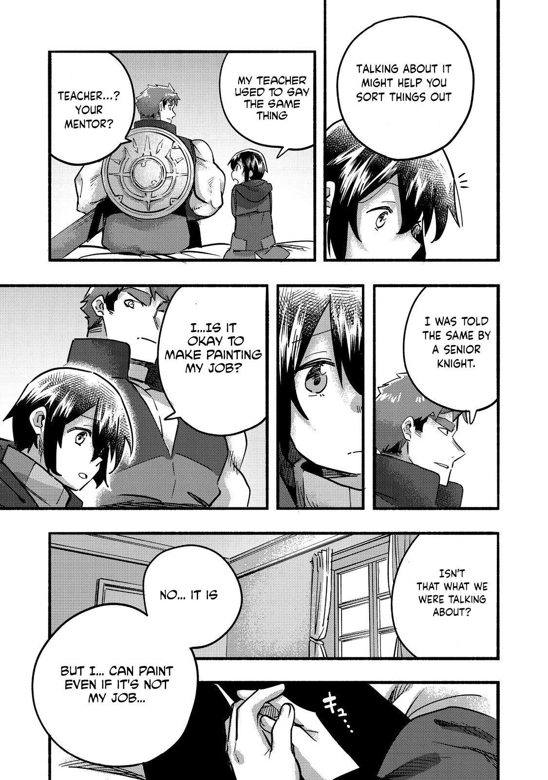 Kyou mo E ni Kaita Mochi ga Umai Chapter 22 - Page 25 in English