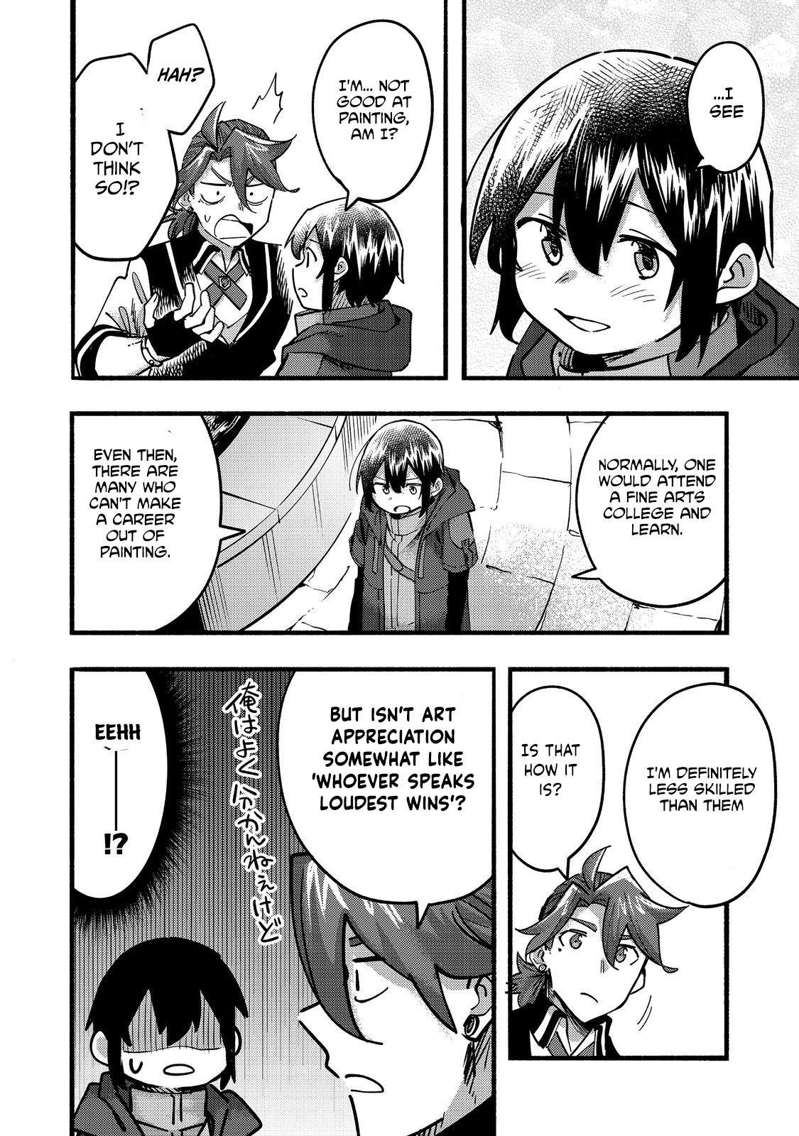 Kyou mo E ni Kaita Mochi ga Umai Chapter 22 - Page 36 in English