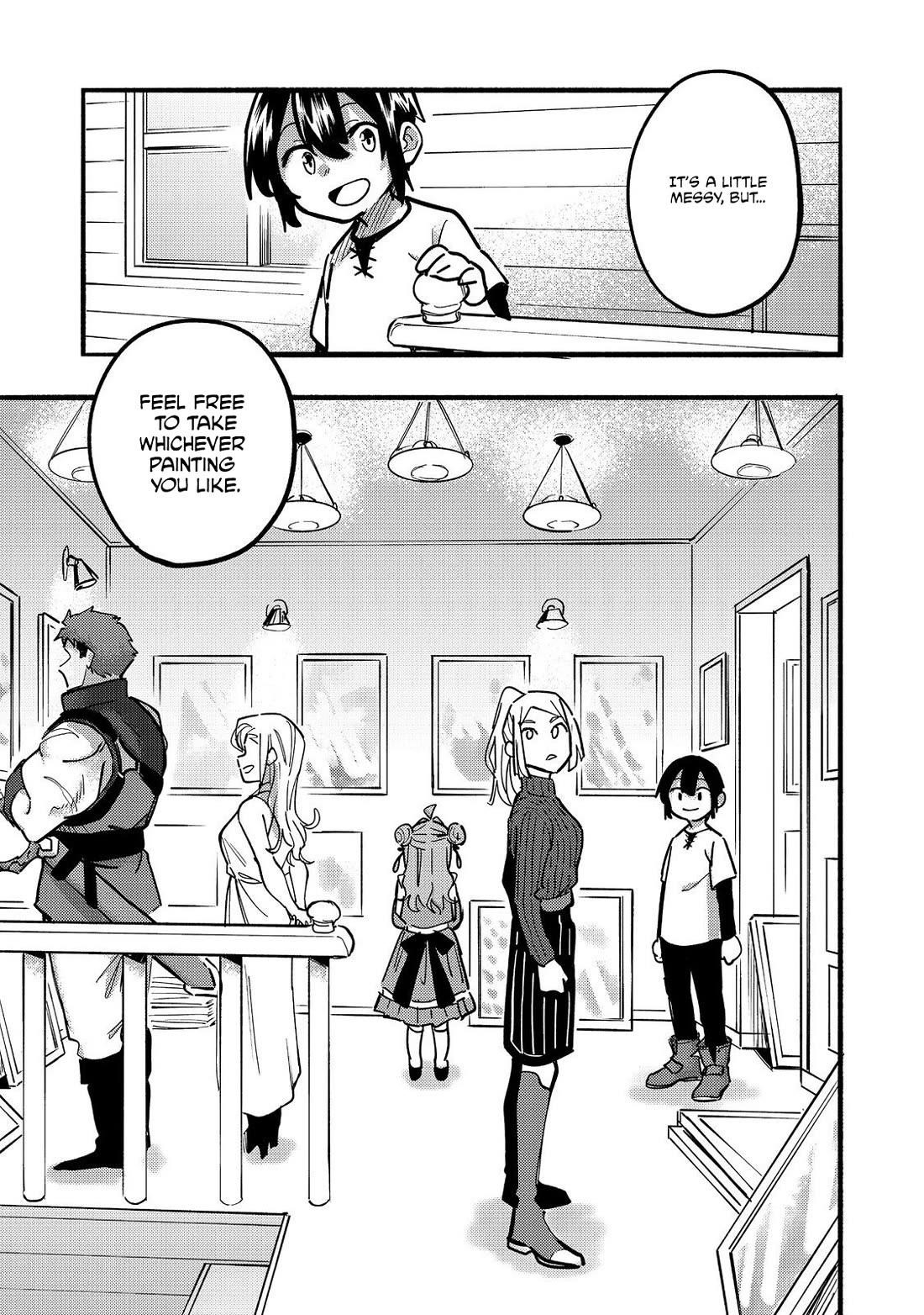 Kyou mo E ni Kaita Mochi ga Umai Chapter 23 - Page 14 in English