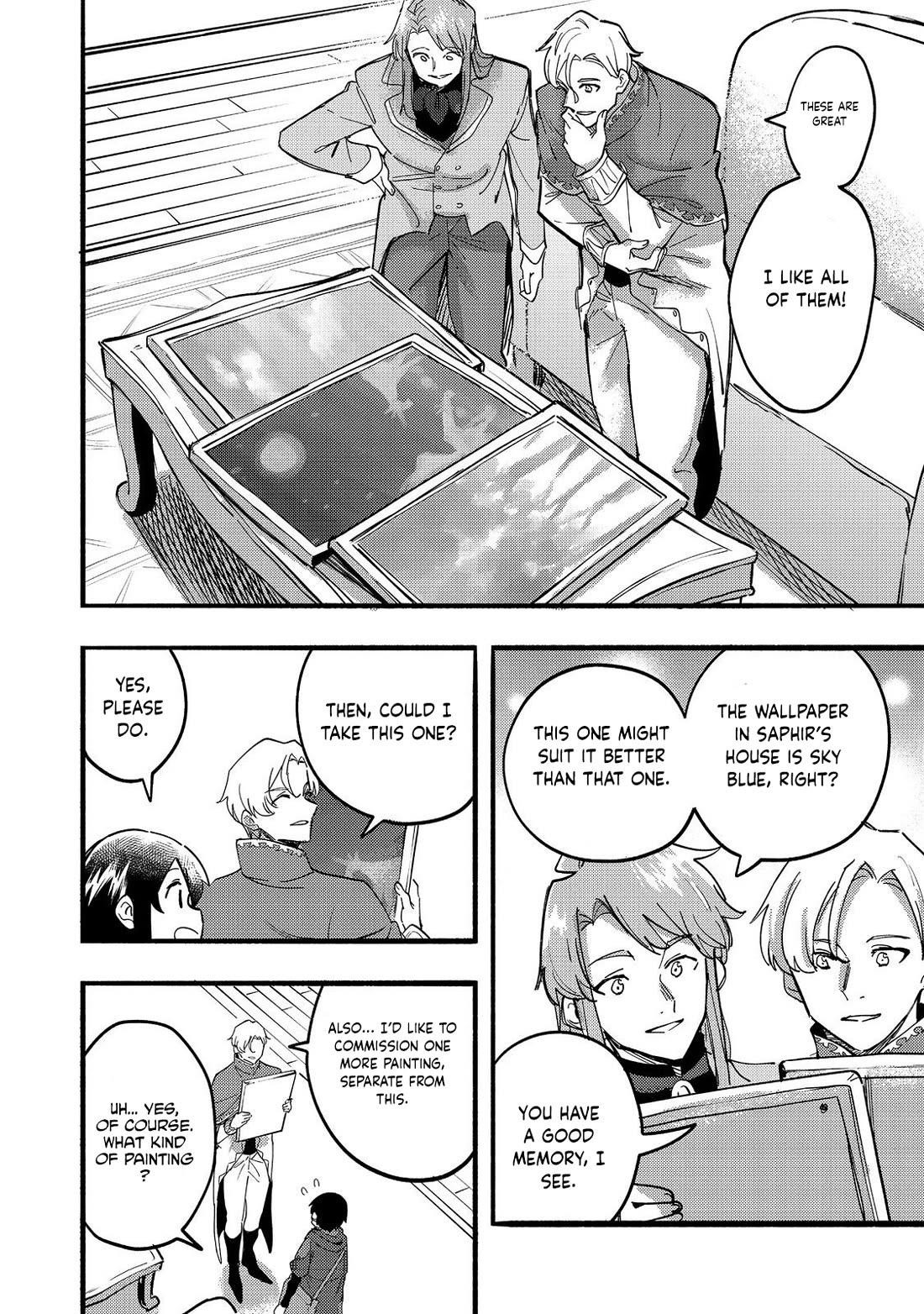 Kyou mo E ni Kaita Mochi ga Umai Chapter 23 - Page 25 in English