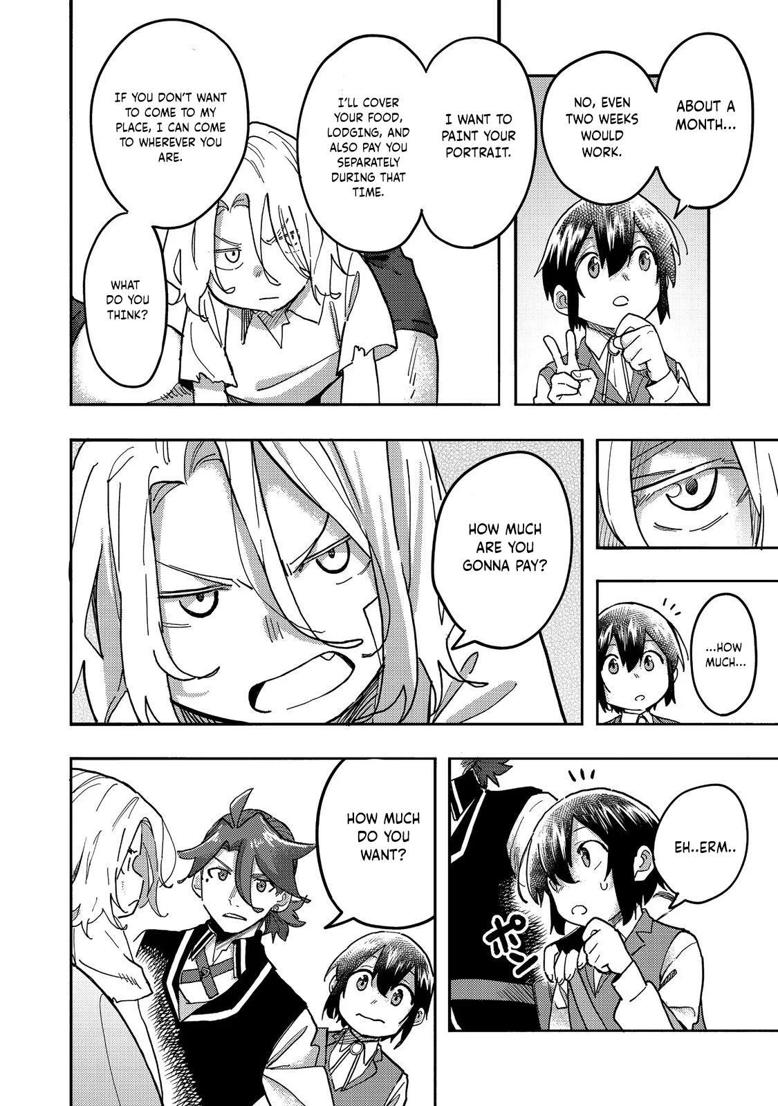 Kyou mo E ni Kaita Mochi ga Umai Chapter 25 - Page 20 in English