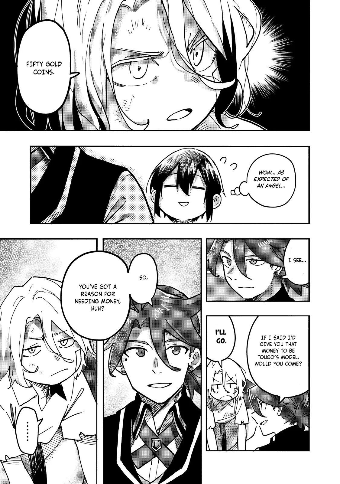 Kyou mo E ni Kaita Mochi ga Umai Chapter 25 - Page 21 in English