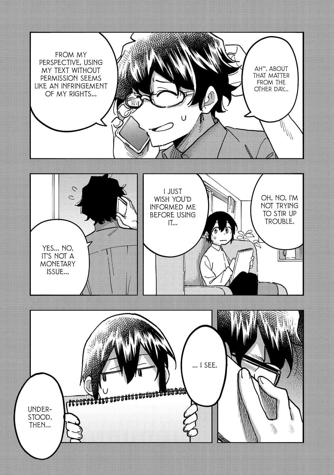 Kyou mo E ni Kaita Mochi ga Umai Chapter 25 - Page 33 in English