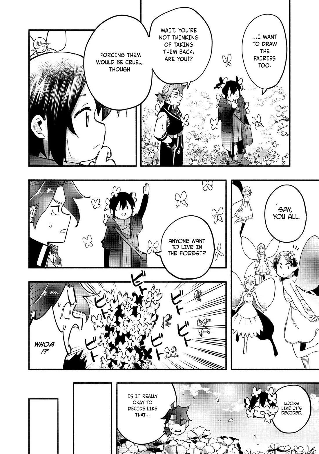 Kyou mo E ni Kaita Mochi ga Umai Chapter 27 - Page 17 in English