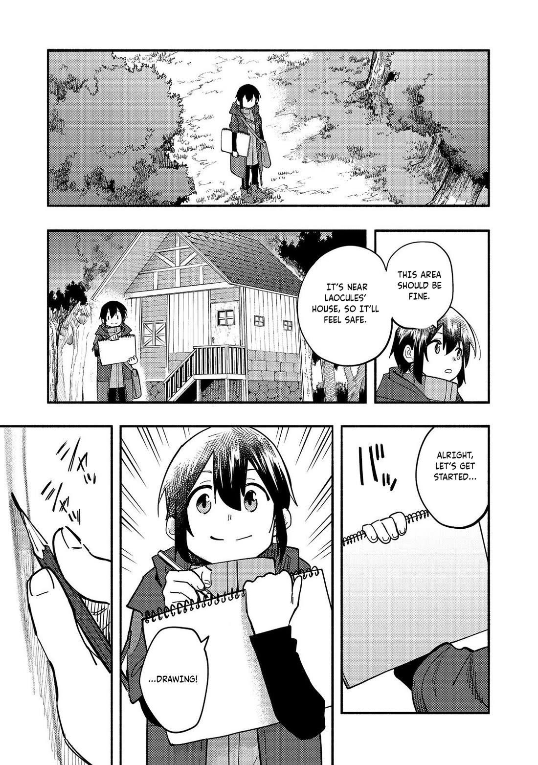 Kyou mo E ni Kaita Mochi ga Umai Chapter 27 - Page 22 in English