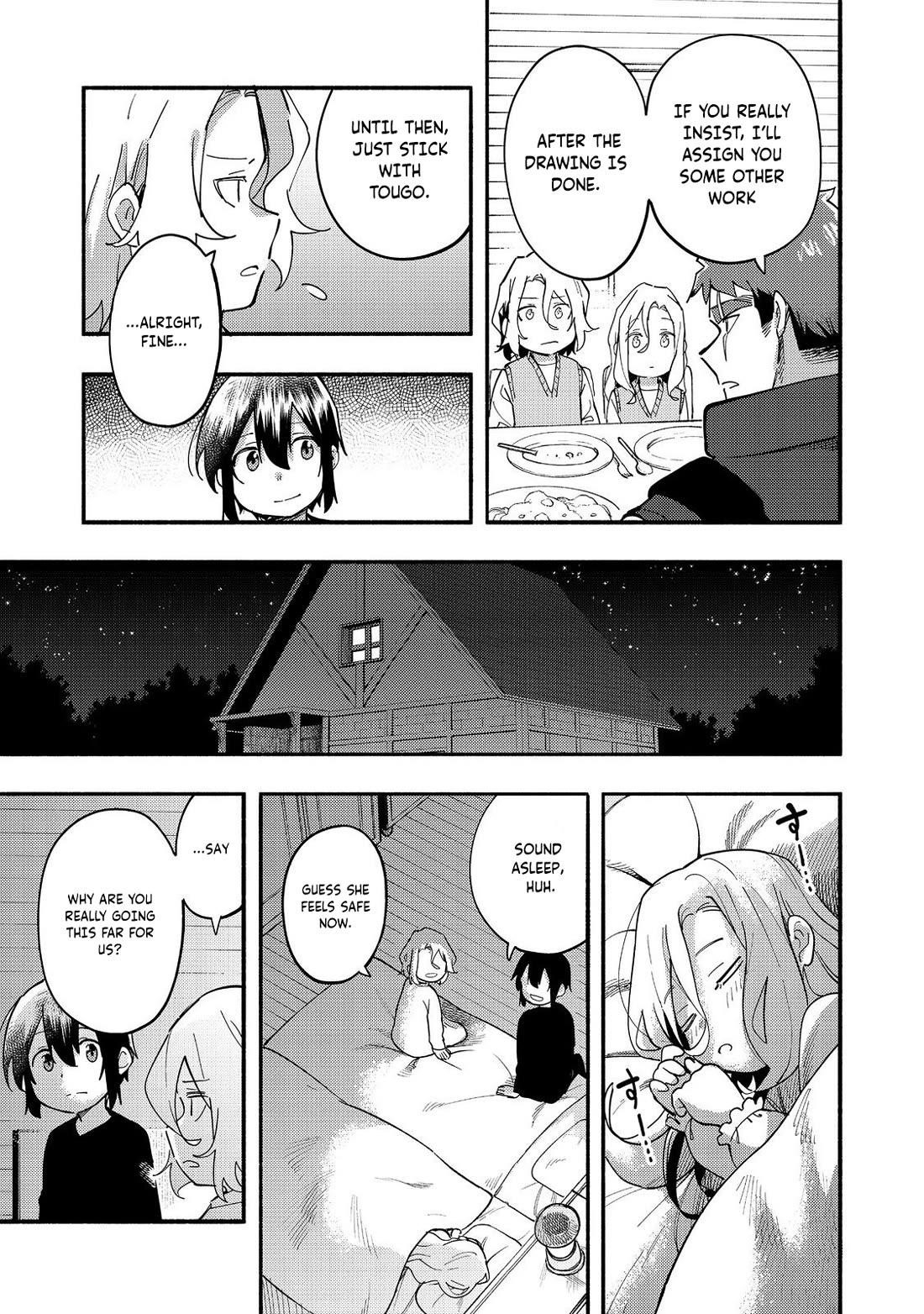 Kyou mo E ni Kaita Mochi ga Umai Chapter 27 - Page 30 in English