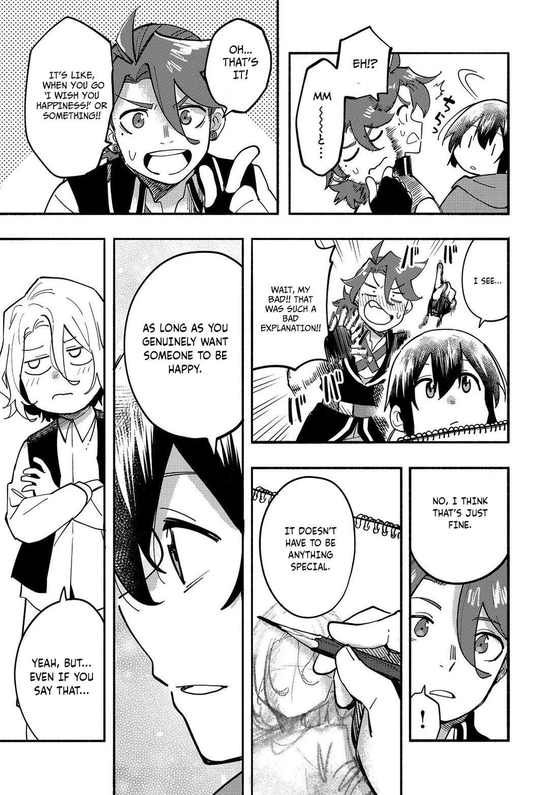 Kyou mo E ni Kaita Mochi ga Umai Chapter 27 - Page 38 in English