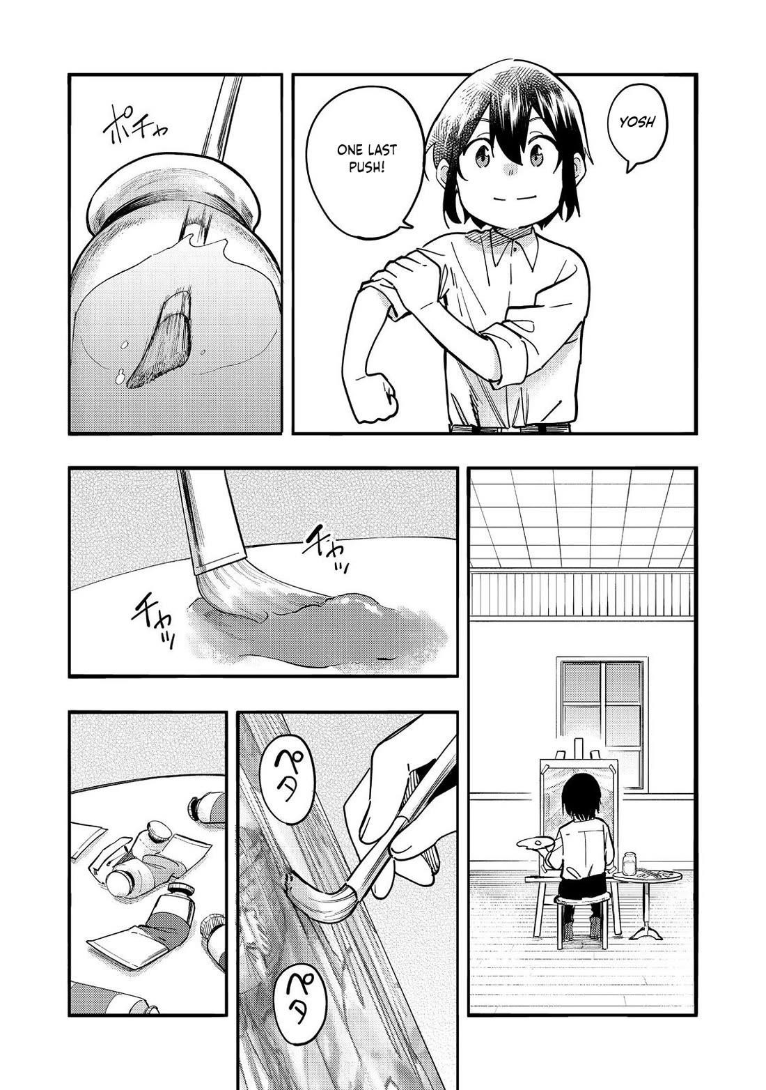 Kyou mo E ni Kaita Mochi ga Umai Chapter 28 - Page 18 in English