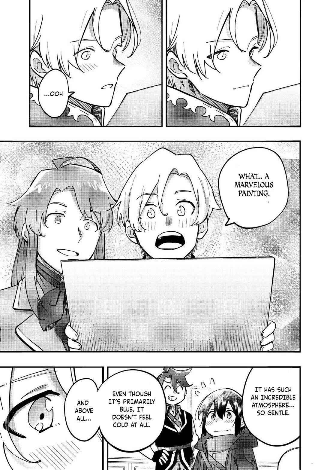 Kyou mo E ni Kaita Mochi ga Umai Chapter 28 - Page 22 in English