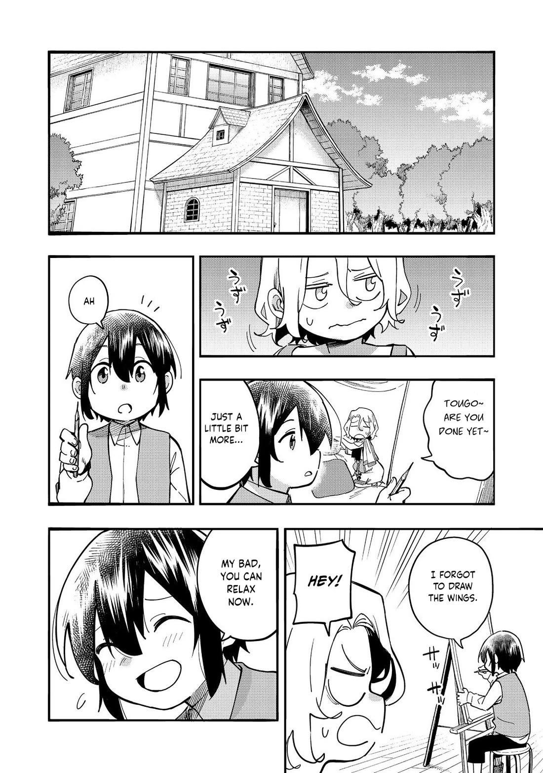 Kyou mo E ni Kaita Mochi ga Umai Chapter 28 - Page 9 in English
