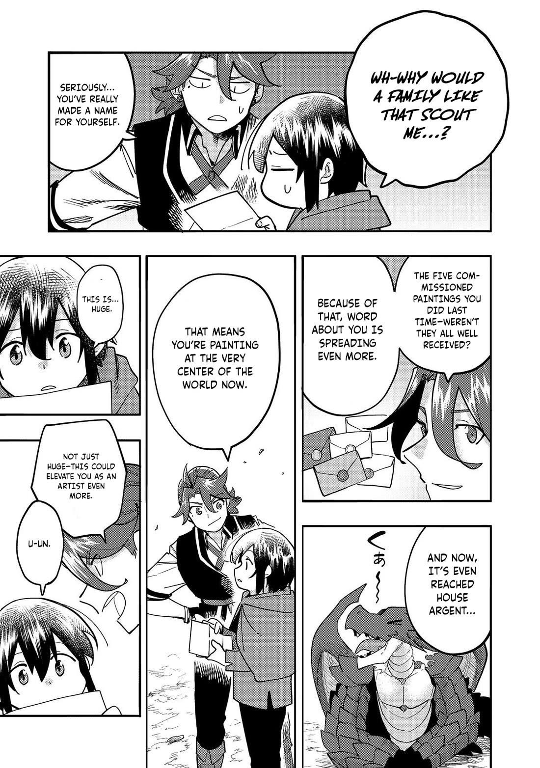 Kyou mo E ni Kaita Mochi ga Umai Chapter 29 - Page 20 in English