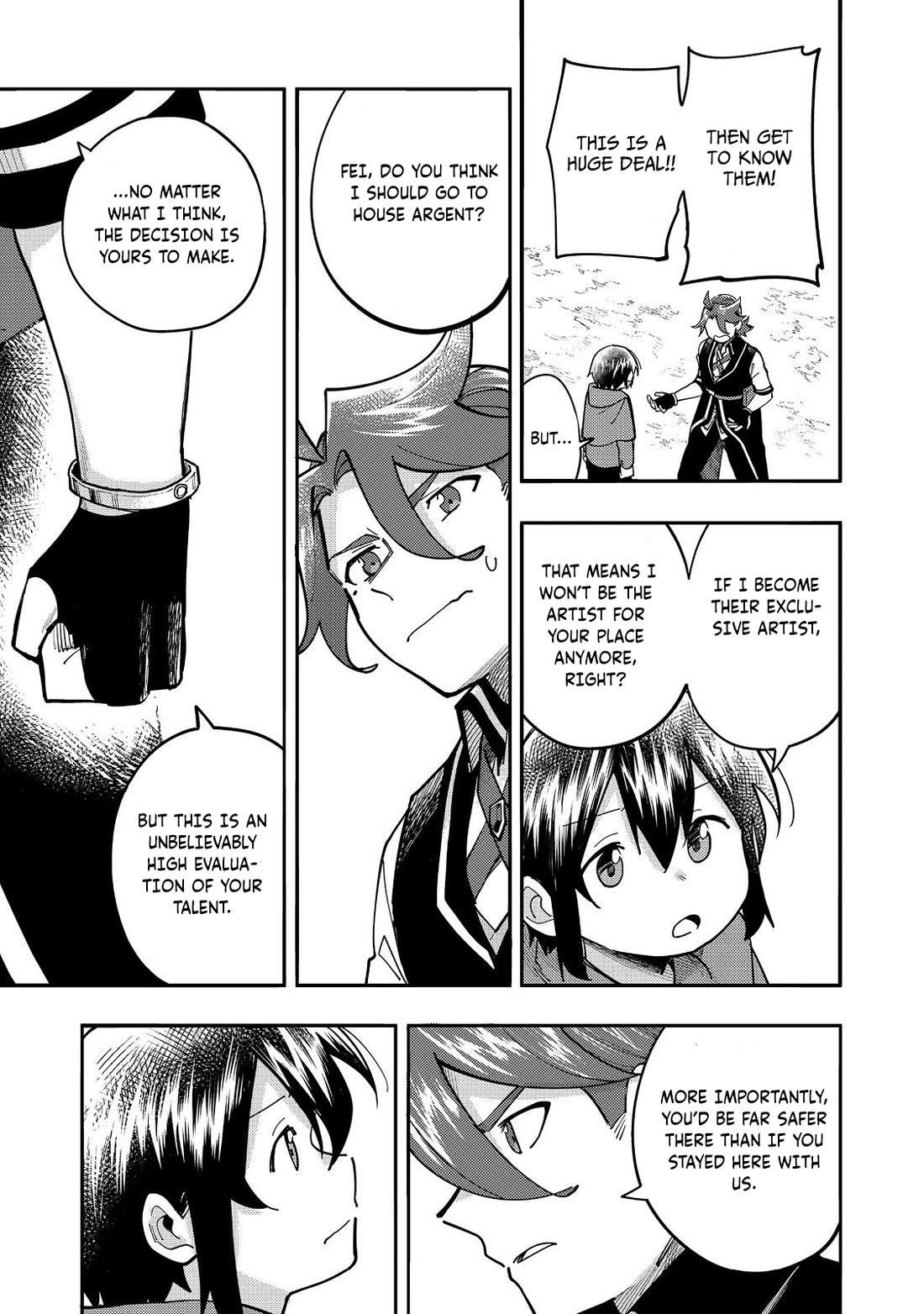 Kyou mo E ni Kaita Mochi ga Umai Chapter 29 - Page 22 in English