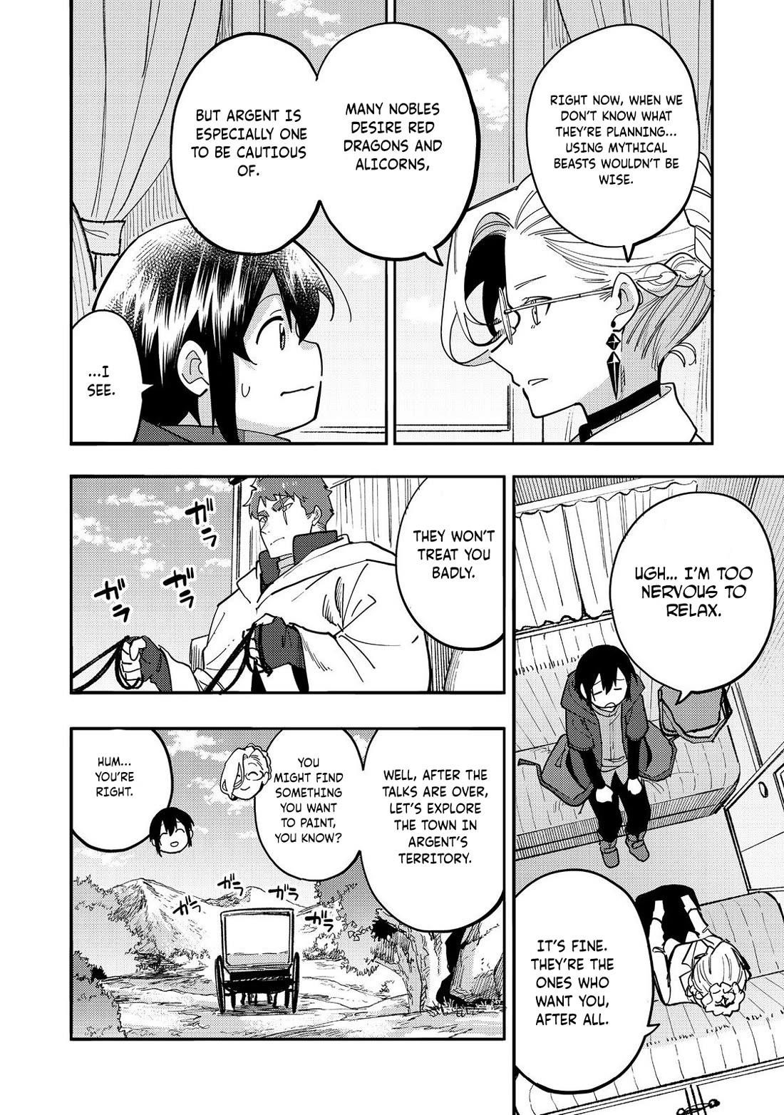 Kyou mo E ni Kaita Mochi ga Umai Chapter 29 - Page 35 in English
