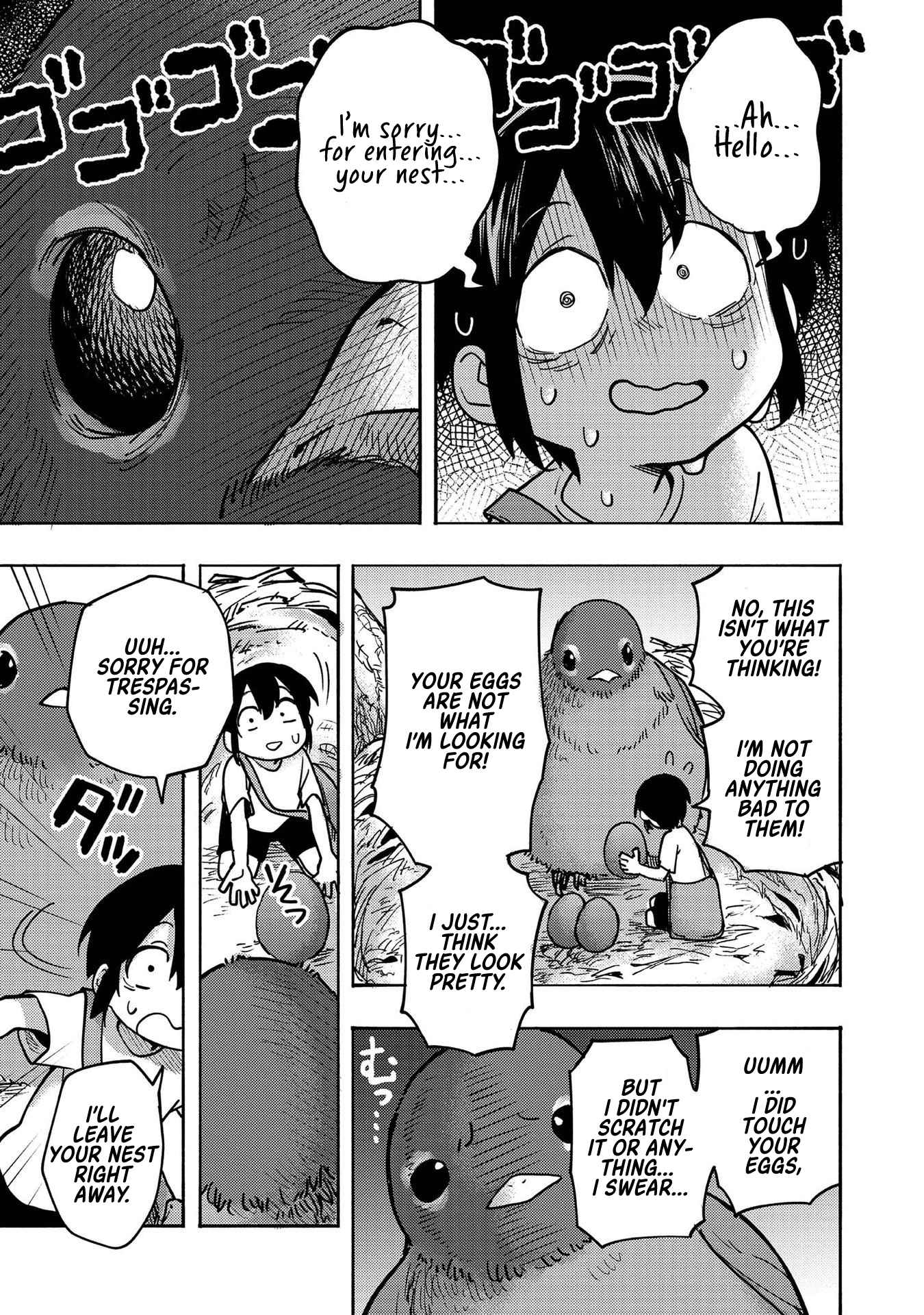 Kyou mo E ni Kaita Mochi ga Umai Chapter 3 - Page 18 in English