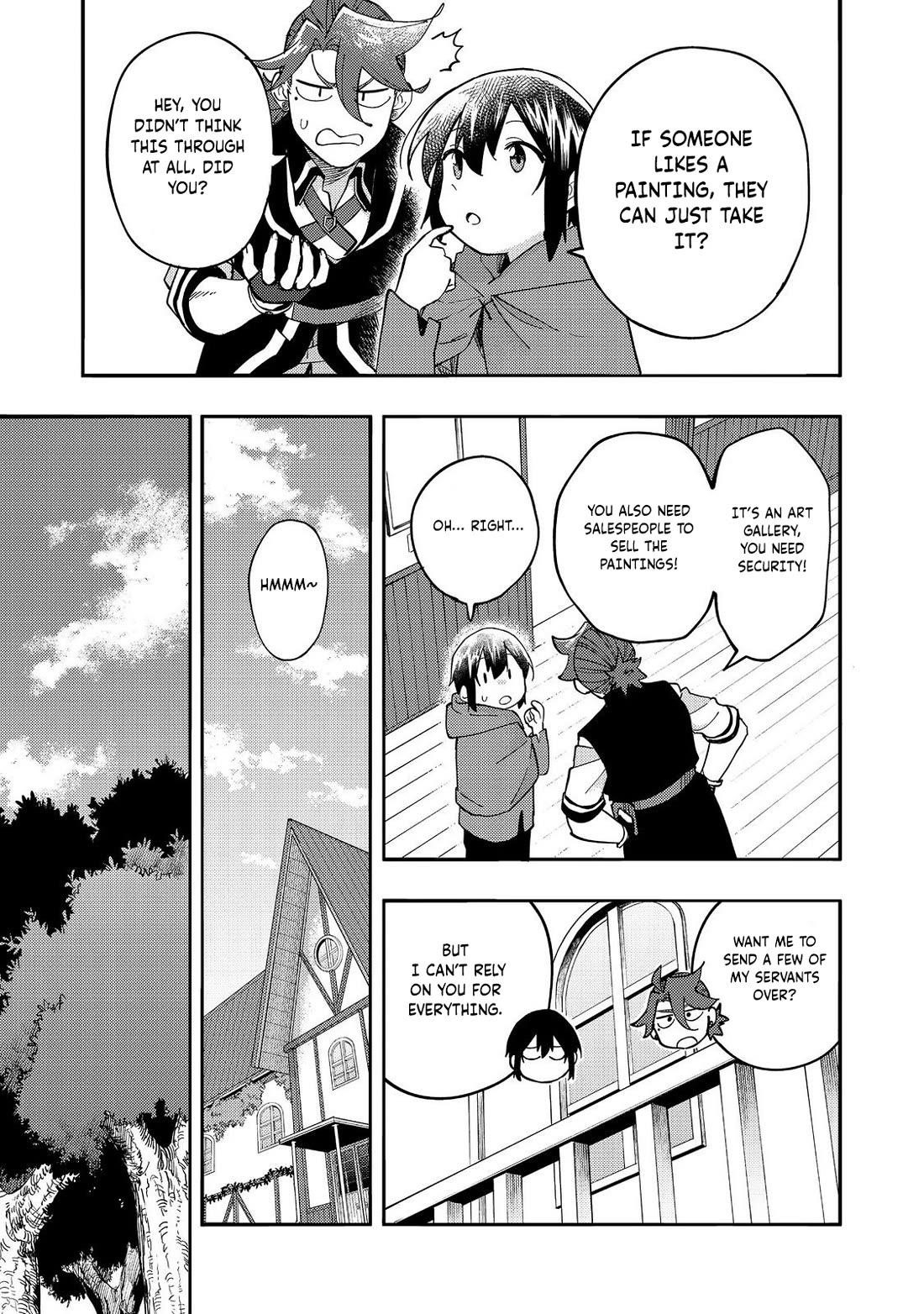 Kyou mo E ni Kaita Mochi ga Umai Chapter 32 - Page 18 in English
