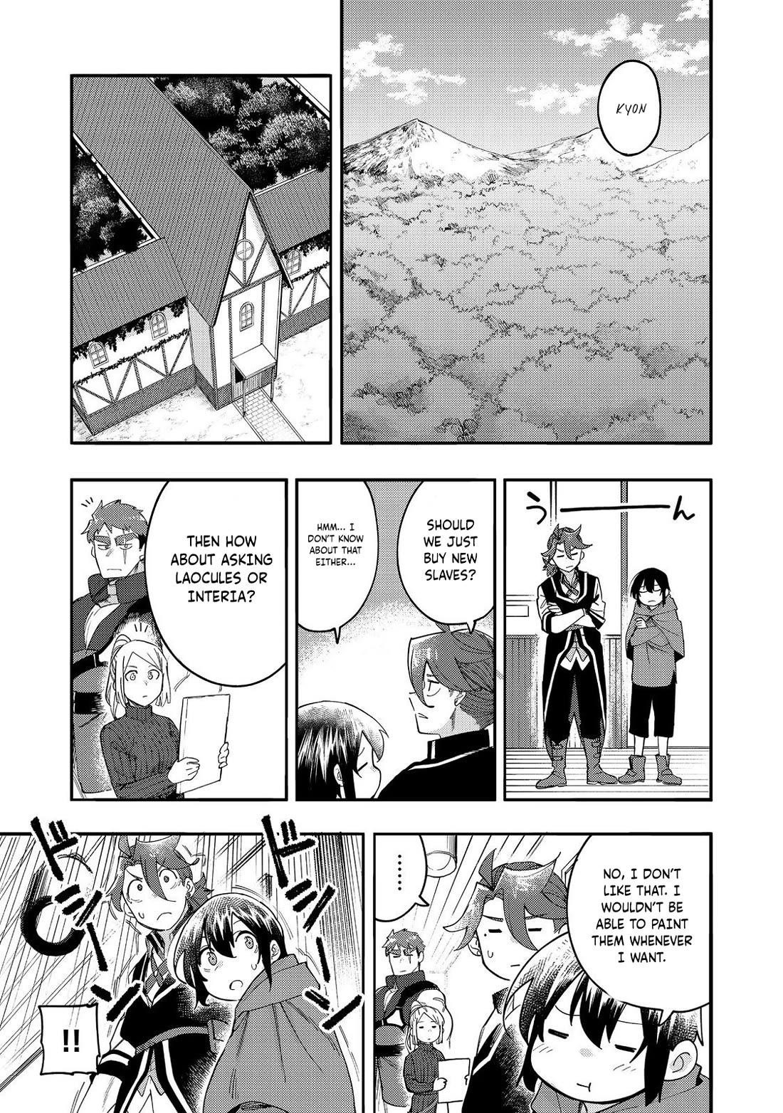 Kyou mo E ni Kaita Mochi ga Umai Chapter 32 - Page 20 in English