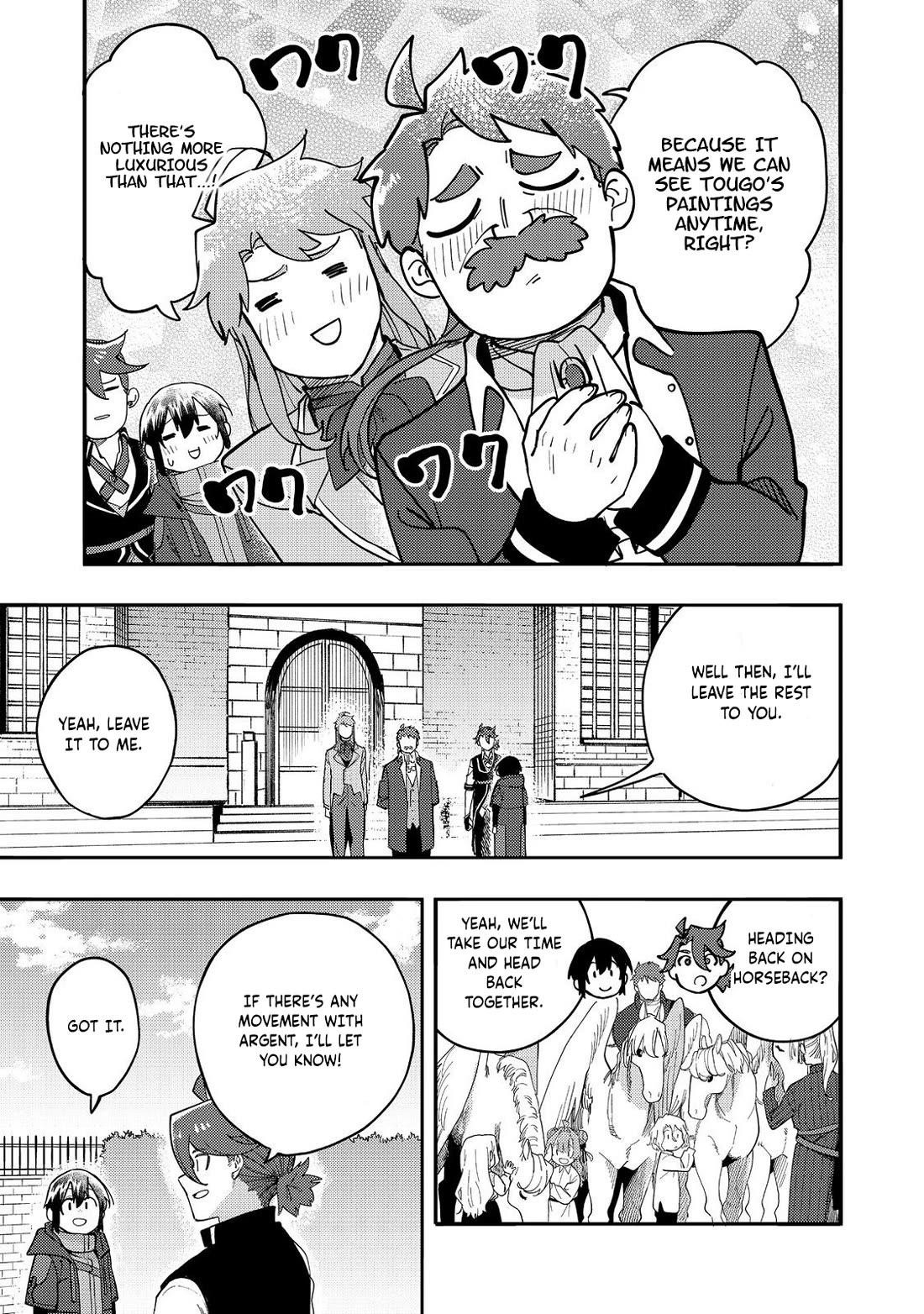 Kyou mo E ni Kaita Mochi ga Umai Chapter 32 - Page 30 in English
