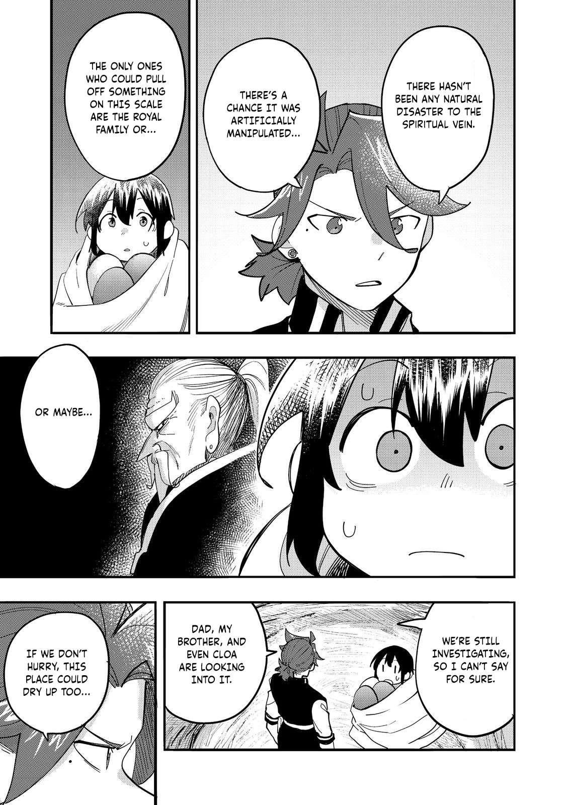 Kyou mo E ni Kaita Mochi ga Umai Chapter 33 - Page 15 in English
