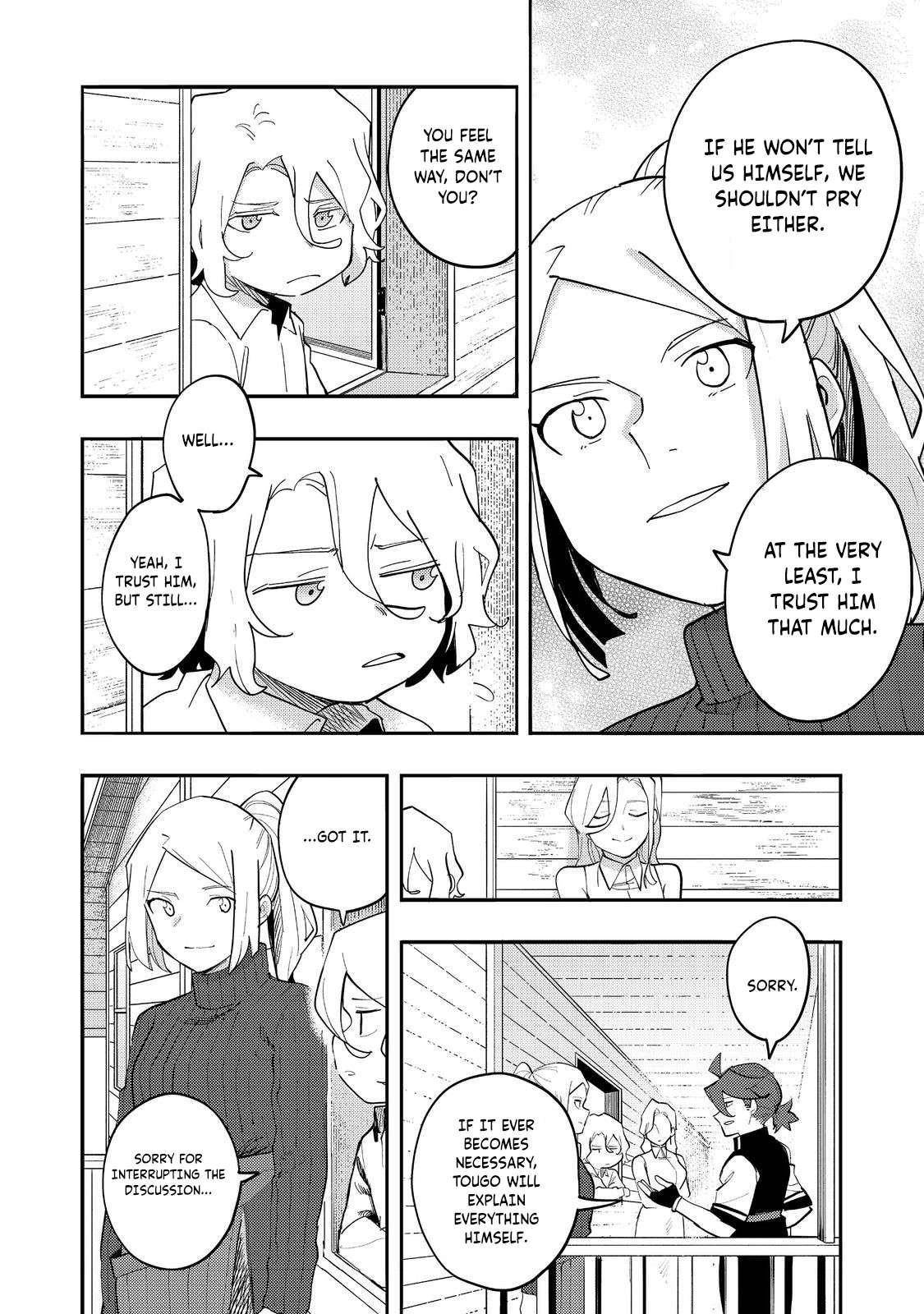 Kyou mo E ni Kaita Mochi ga Umai Chapter 34 - Page 18 in English