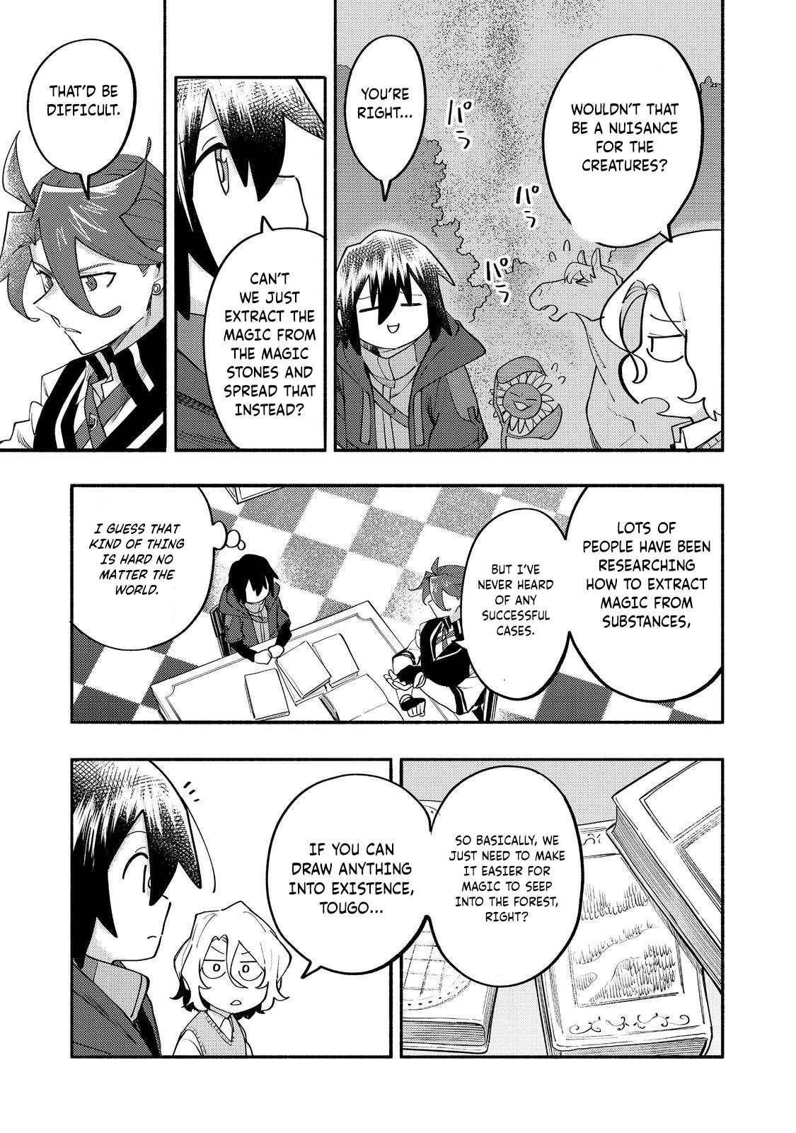 Kyou mo E ni Kaita Mochi ga Umai Chapter 36 - Page 15 in English