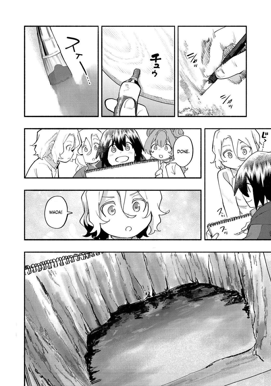 Kyou mo E ni Kaita Mochi ga Umai Chapter 36 - Page 18 in English