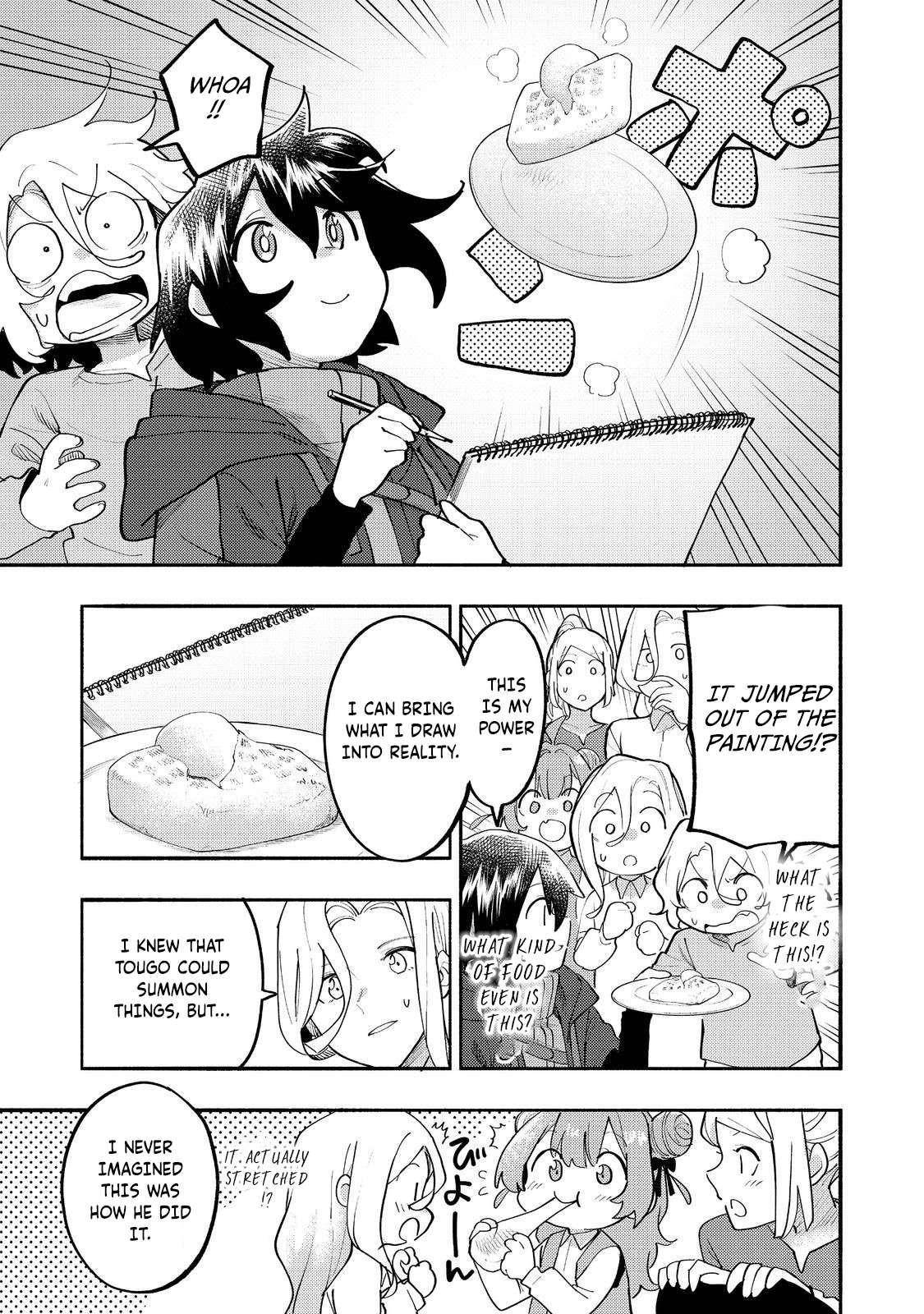 Kyou mo E ni Kaita Mochi ga Umai Chapter 36 - Page 5 in English
