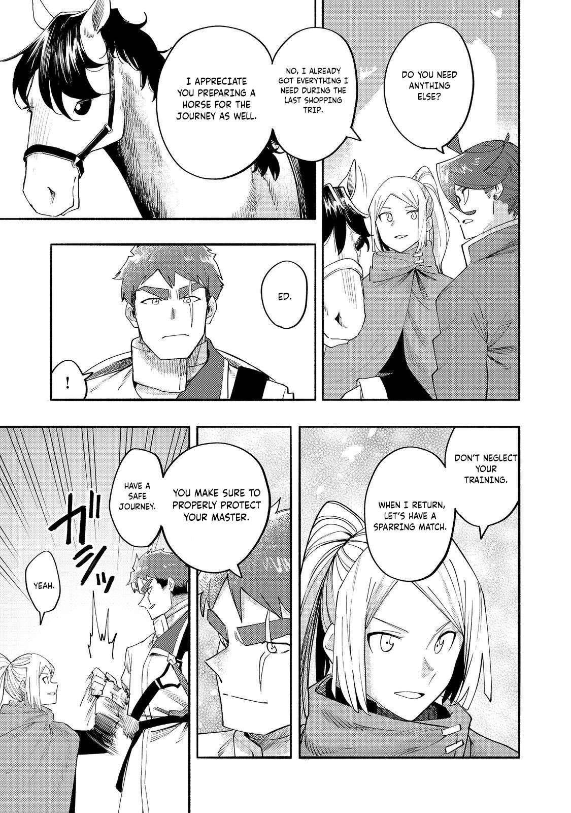 Kyou mo E ni Kaita Mochi ga Umai Chapter 37 - Page 33 in English