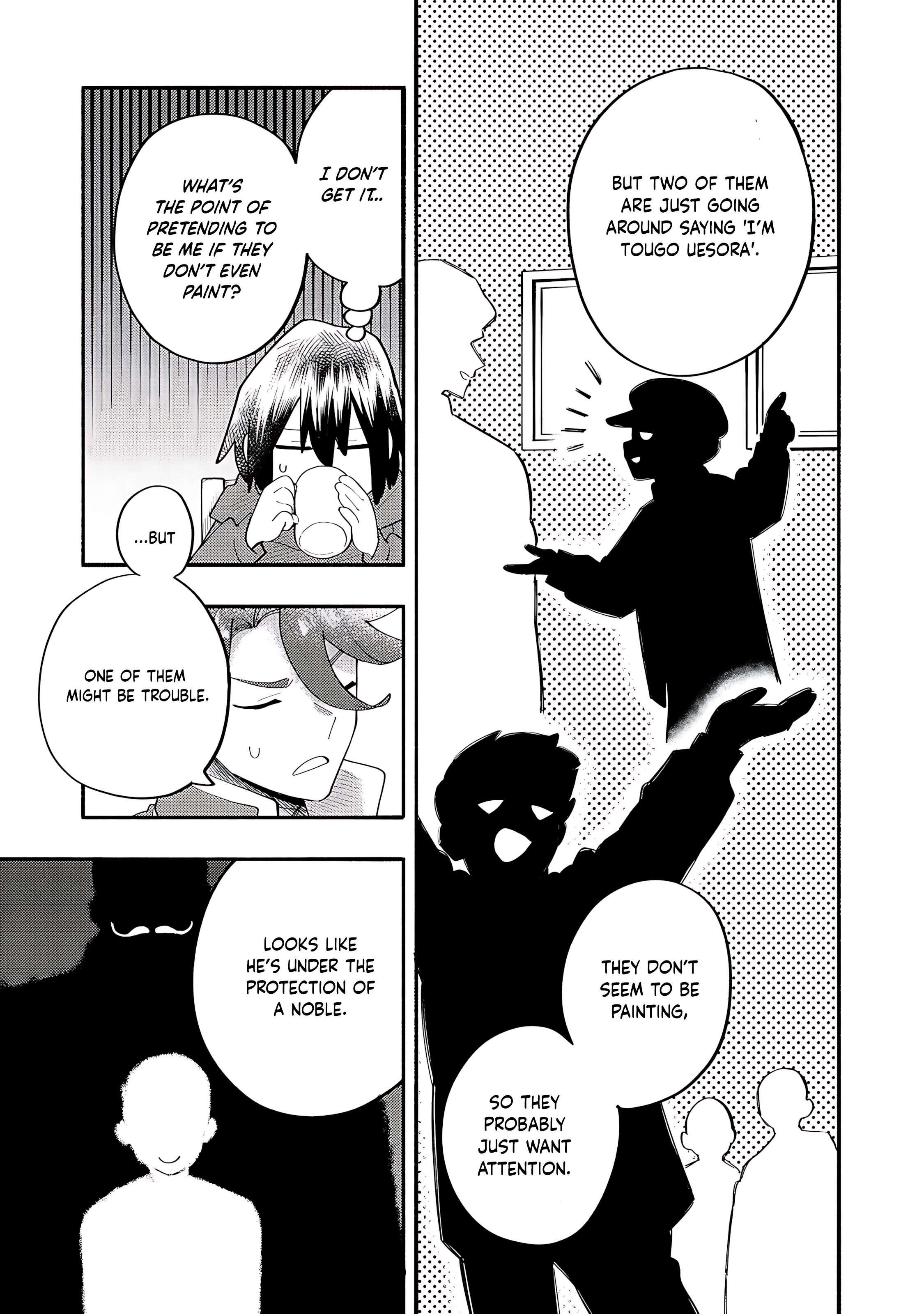 Kyou mo E ni Kaita Mochi ga Umai Chapter 38 - Page 11 in English