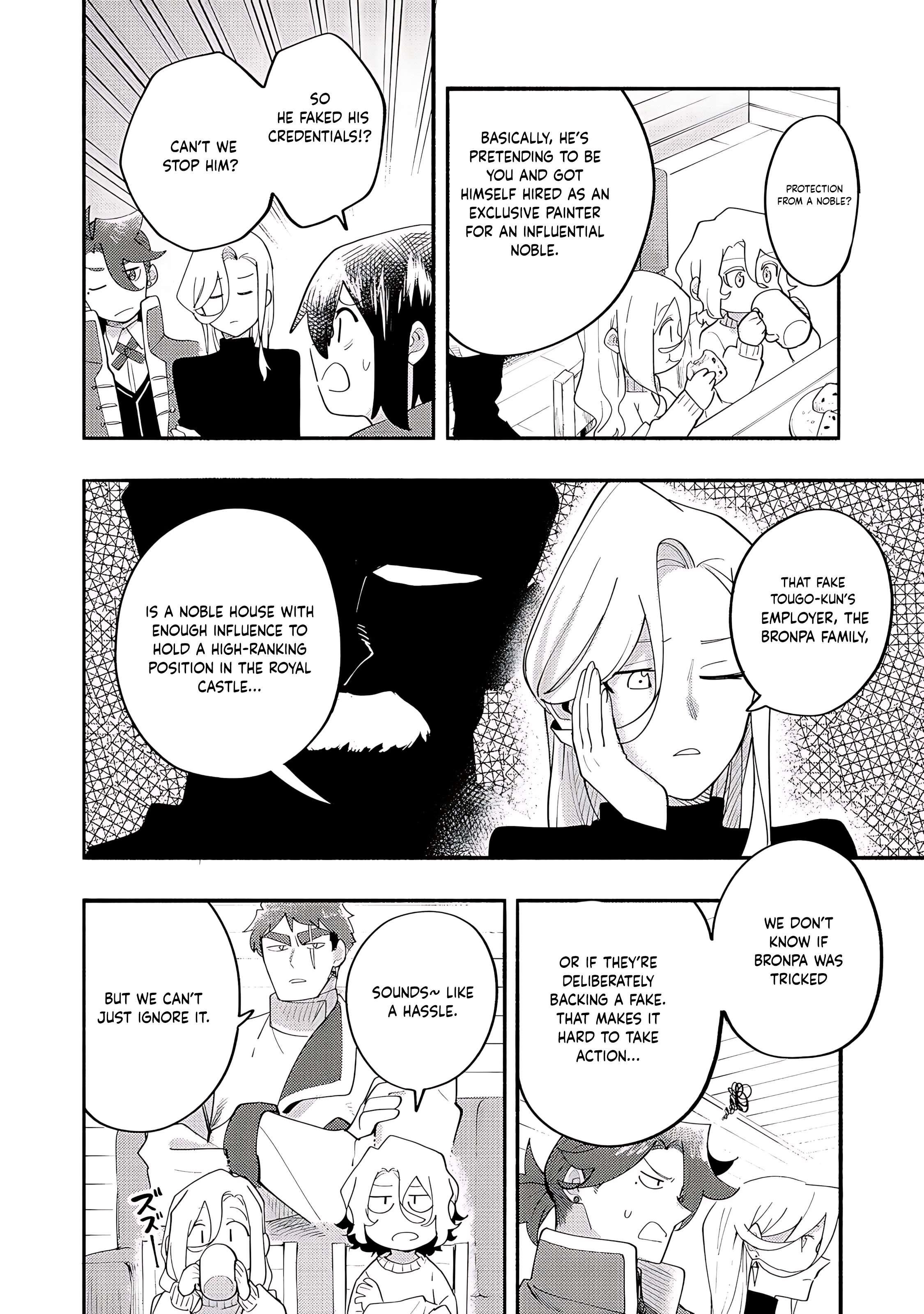 Kyou mo E ni Kaita Mochi ga Umai Chapter 38 - Page 12 in English