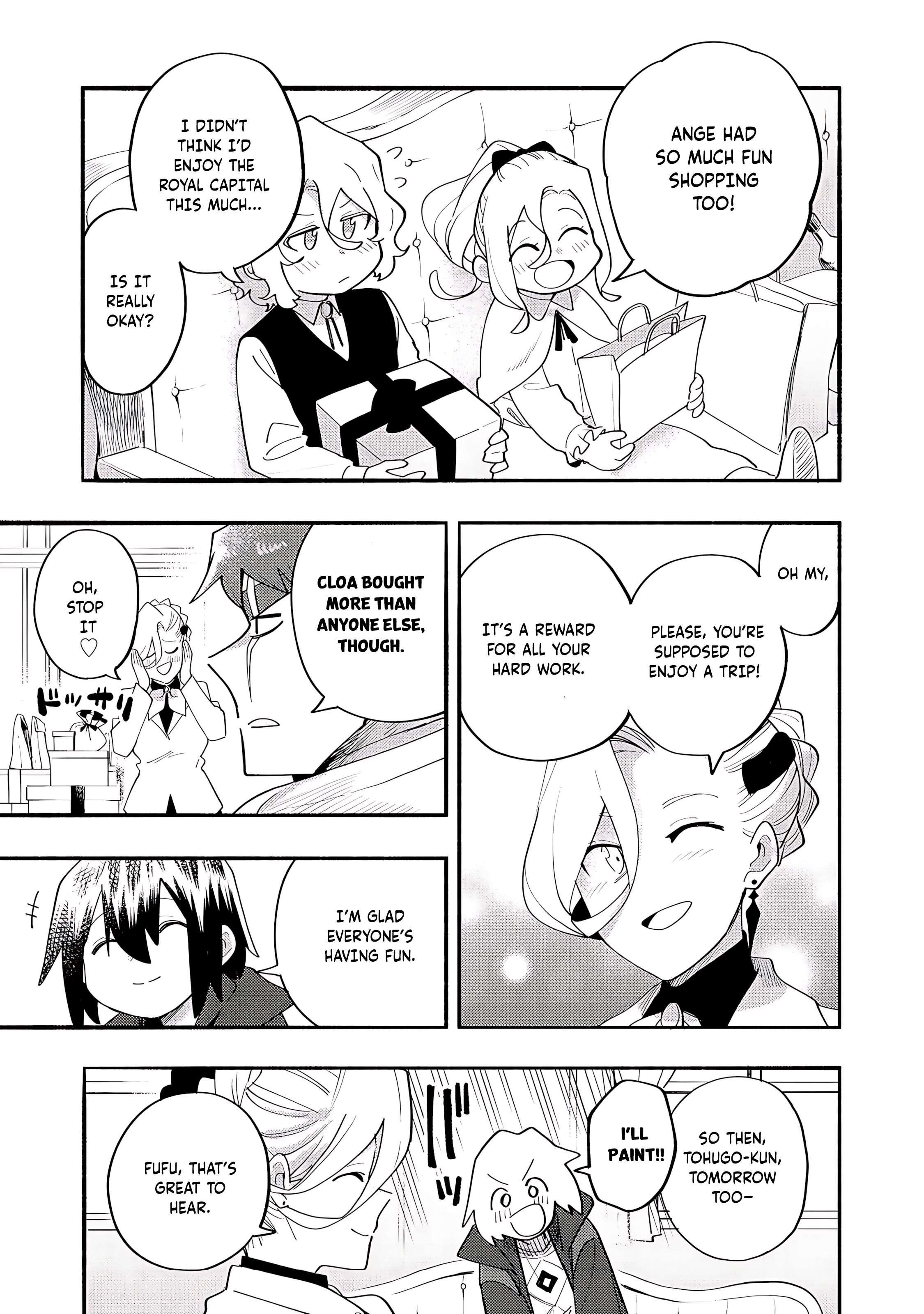 Kyou mo E ni Kaita Mochi ga Umai Chapter 38 - Page 19 in English