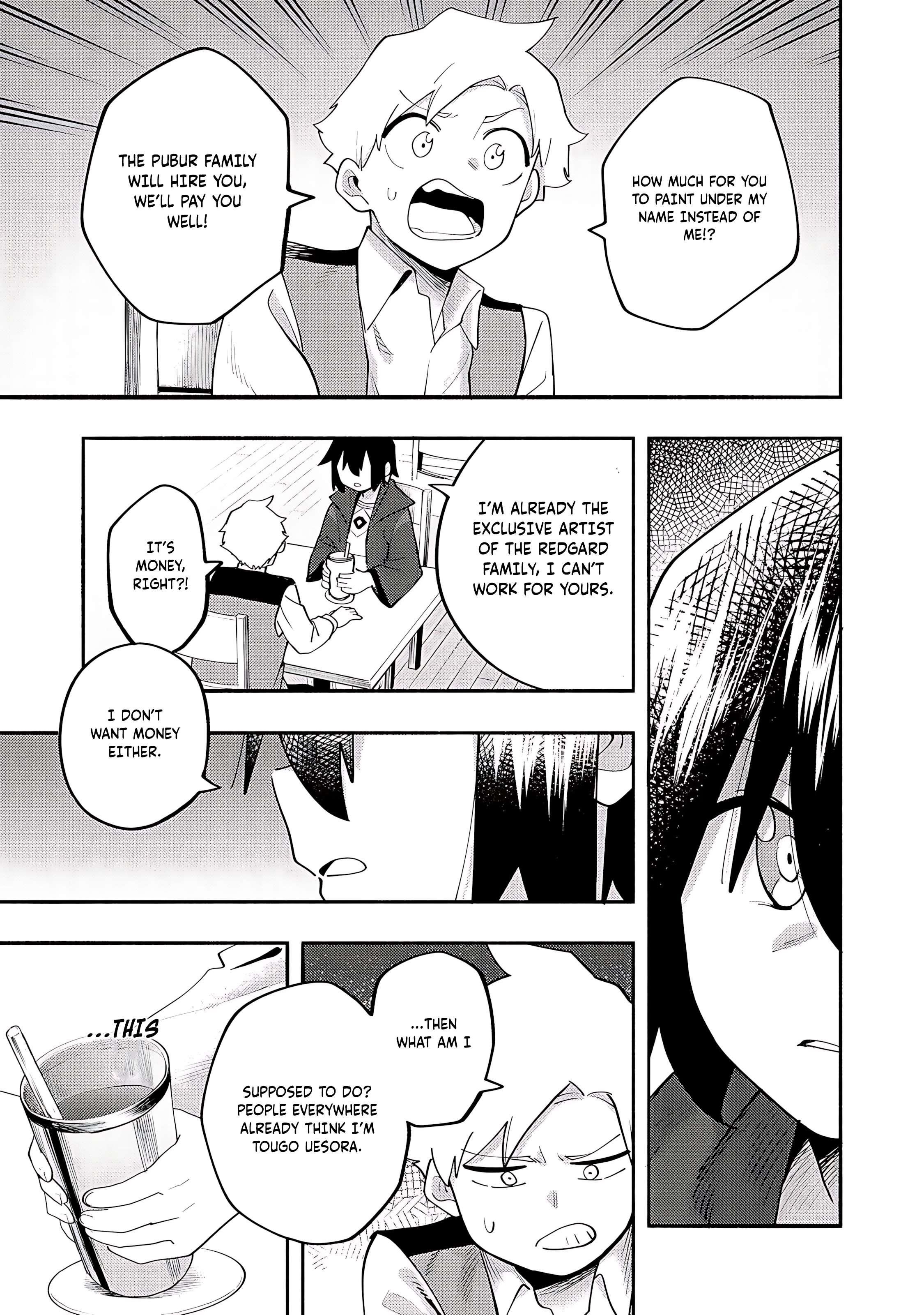 Kyou mo E ni Kaita Mochi ga Umai Chapter 38 - Page 31 in English