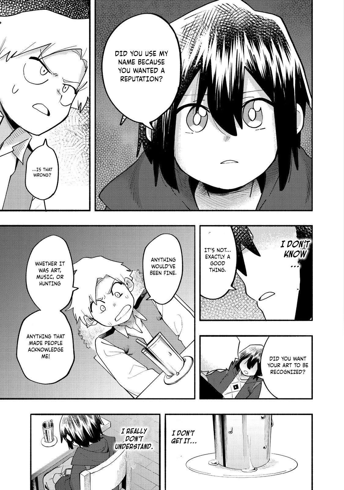 Kyou mo E ni Kaita Mochi ga Umai Chapter 38 - Page 35 in English