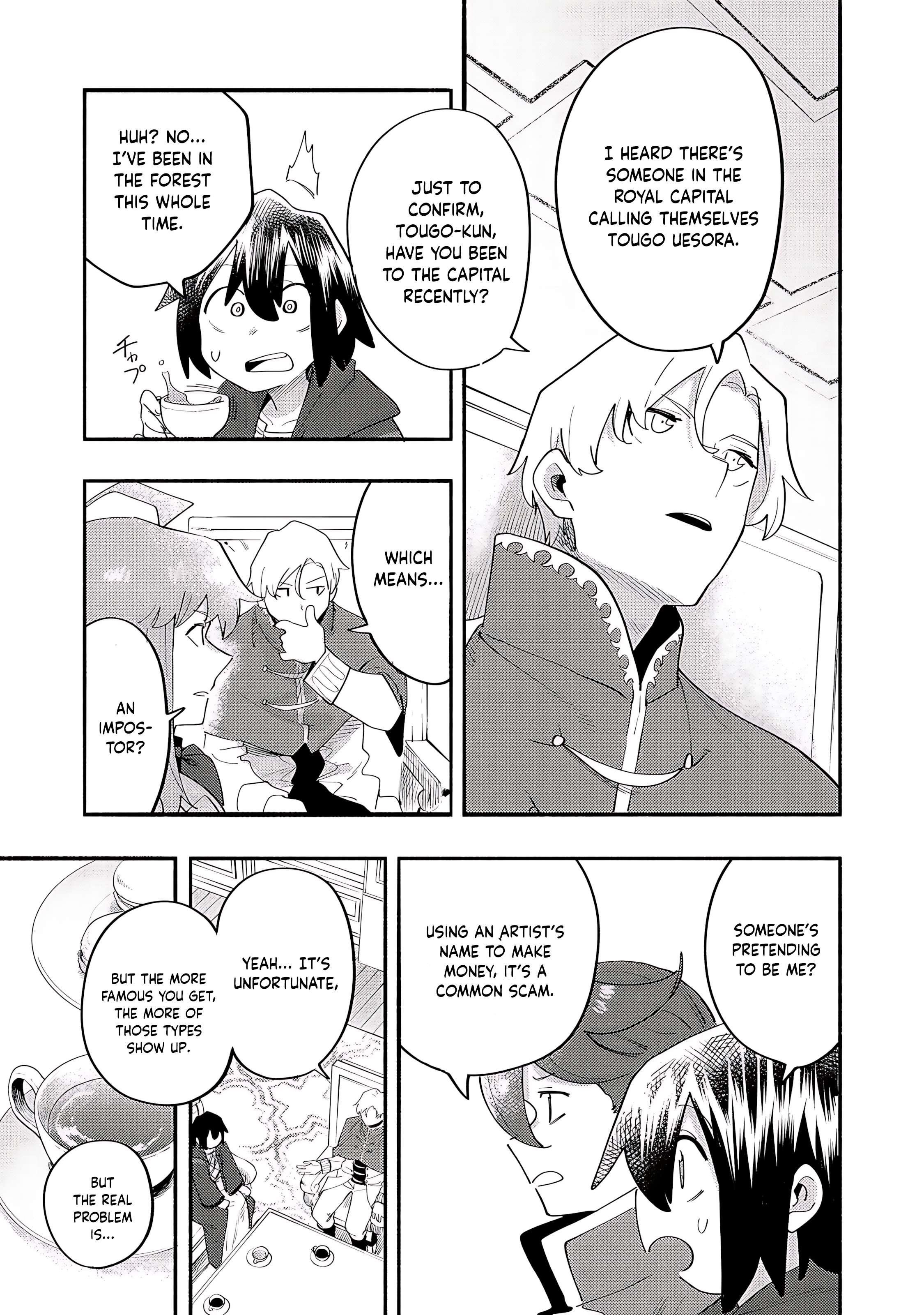 Kyou mo E ni Kaita Mochi ga Umai Chapter 38 - Page 9 in English