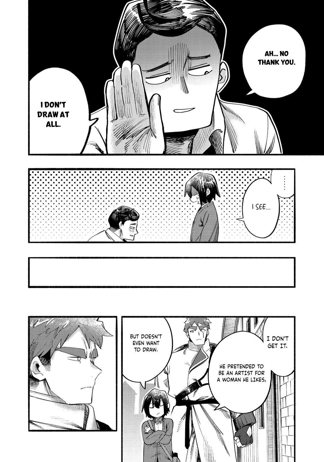 Kyou mo E ni Kaita Mochi ga Umai Chapter 39 - Page 11 in English