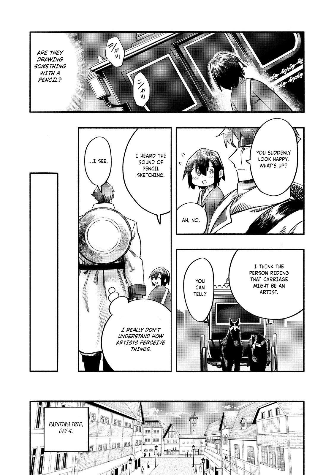 Kyou mo E ni Kaita Mochi ga Umai Chapter 39 - Page 14 in English