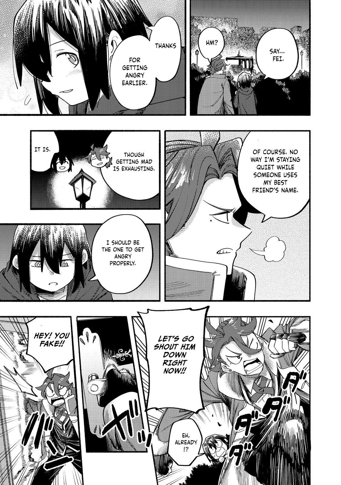 Kyou mo E ni Kaita Mochi ga Umai Chapter 39 - Page 28 in English