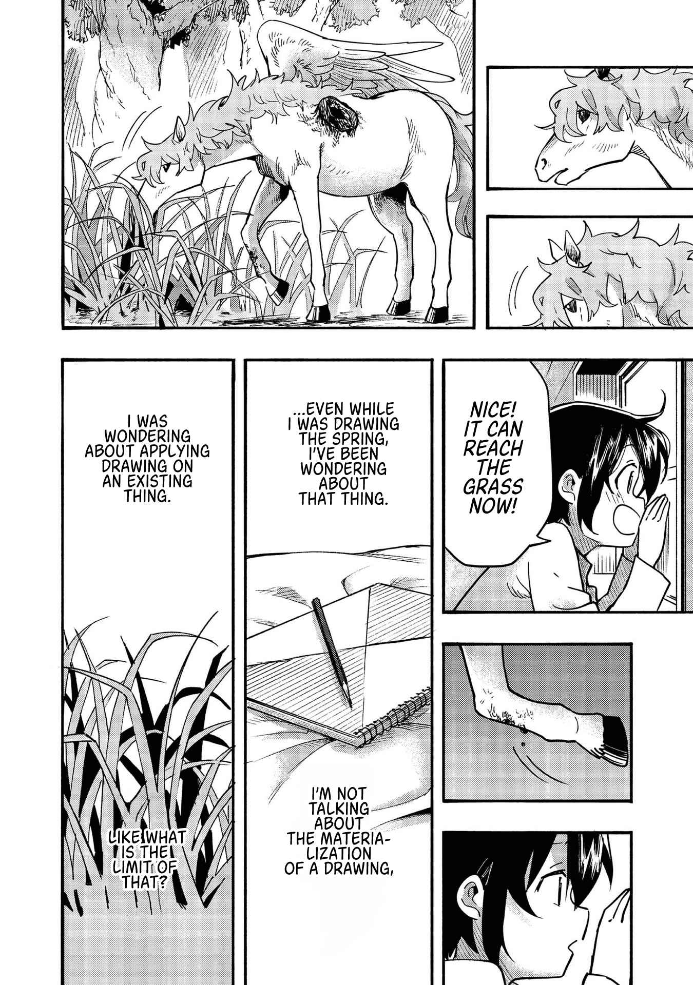 Kyou mo E ni Kaita Mochi ga Umai Chapter 4 - Page 20 in English