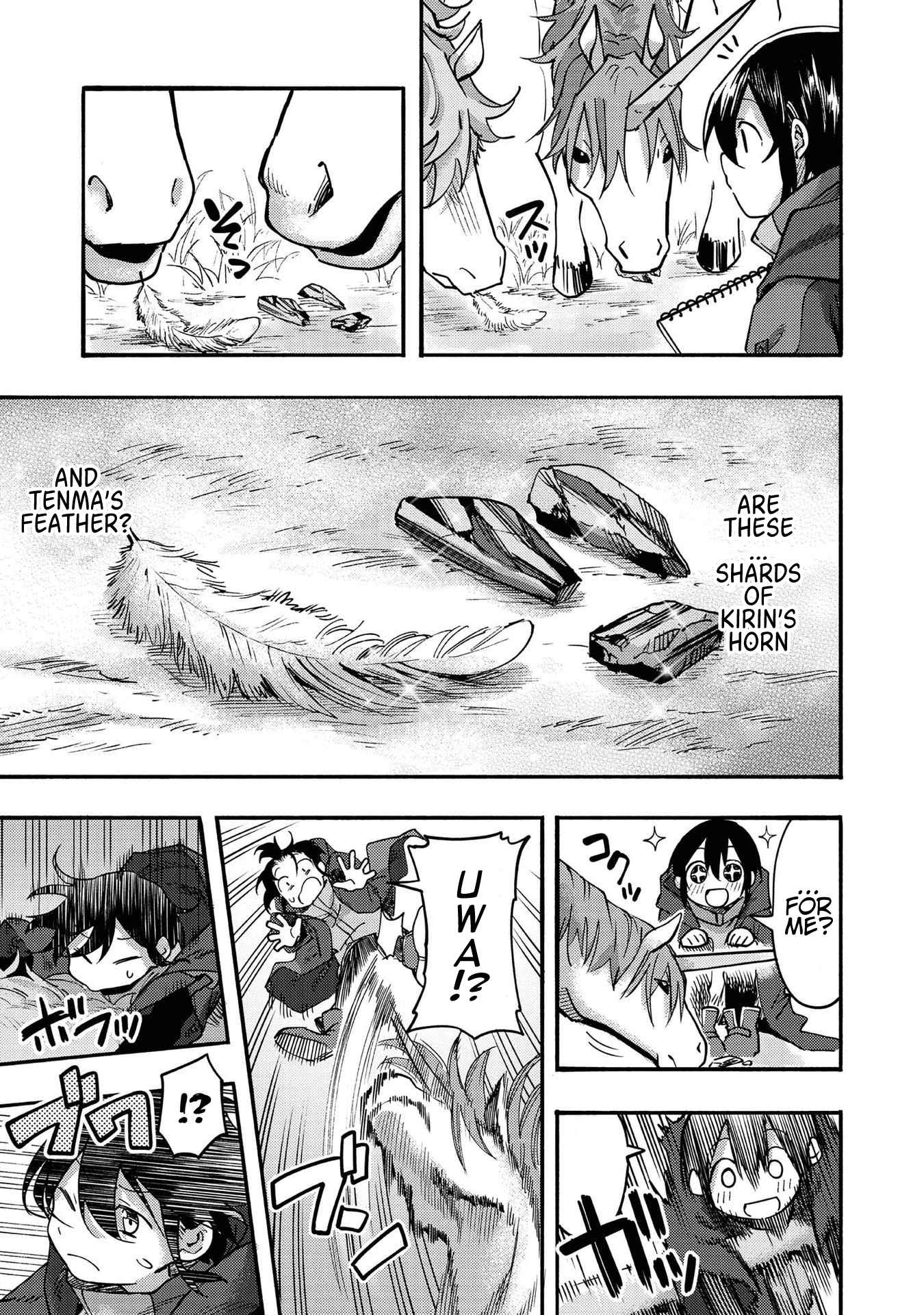 Kyou mo E ni Kaita Mochi ga Umai Chapter 4 - Page 37 in English