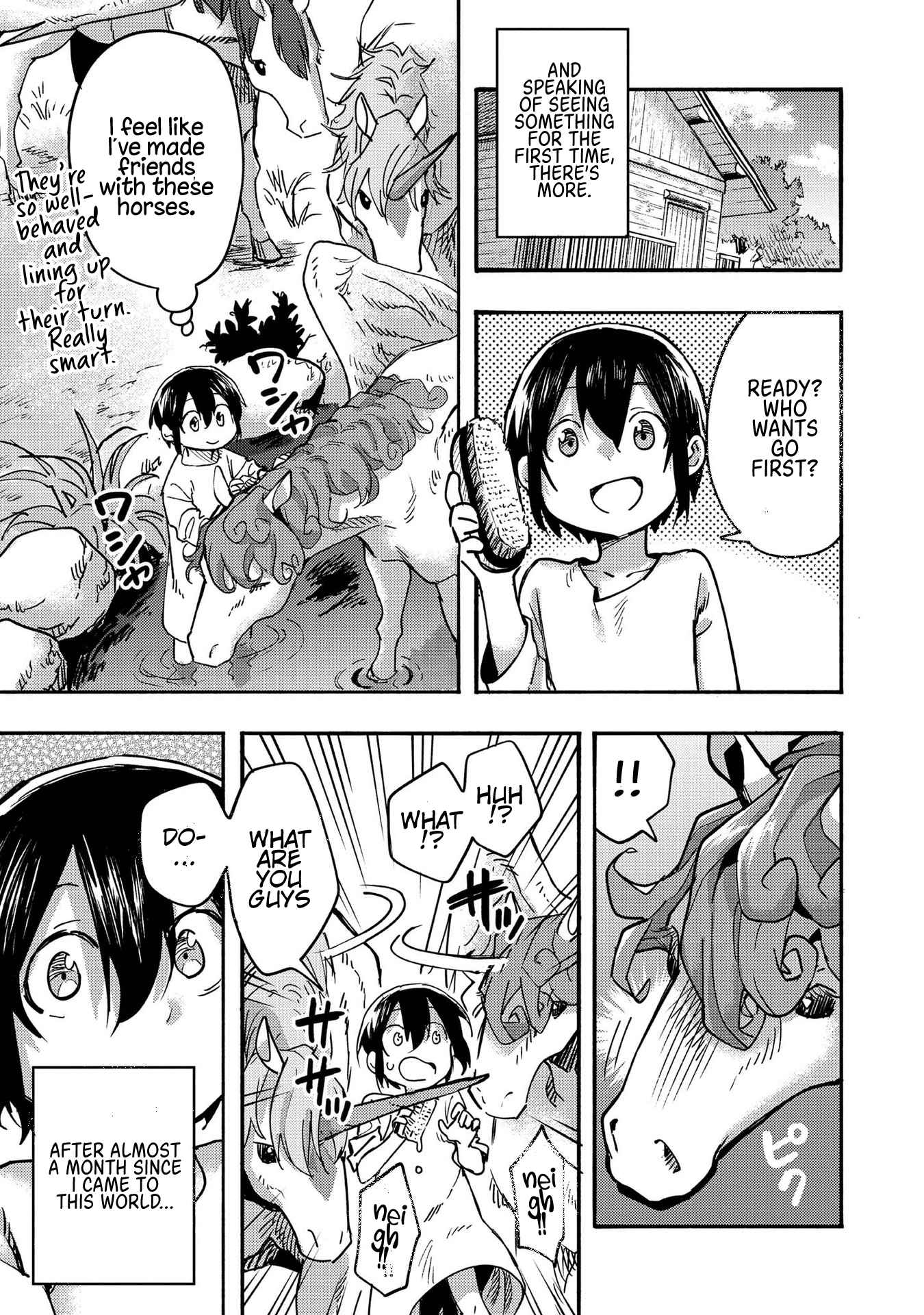 Kyou mo E ni Kaita Mochi ga Umai Chapter 4 - Page 40 in English