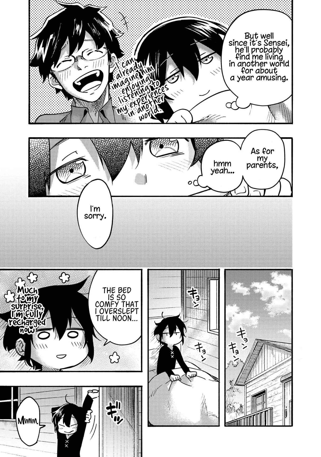 Kyou mo E ni Kaita Mochi ga Umai Chapter 4 - Page 7 in English
