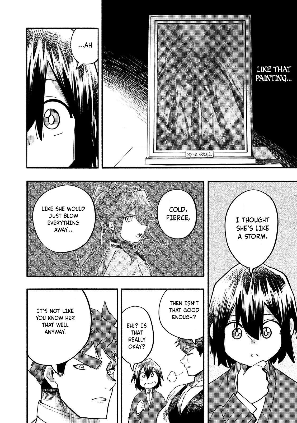 Kyou mo E ni Kaita Mochi ga Umai Chapter 40 - Page 25 in English