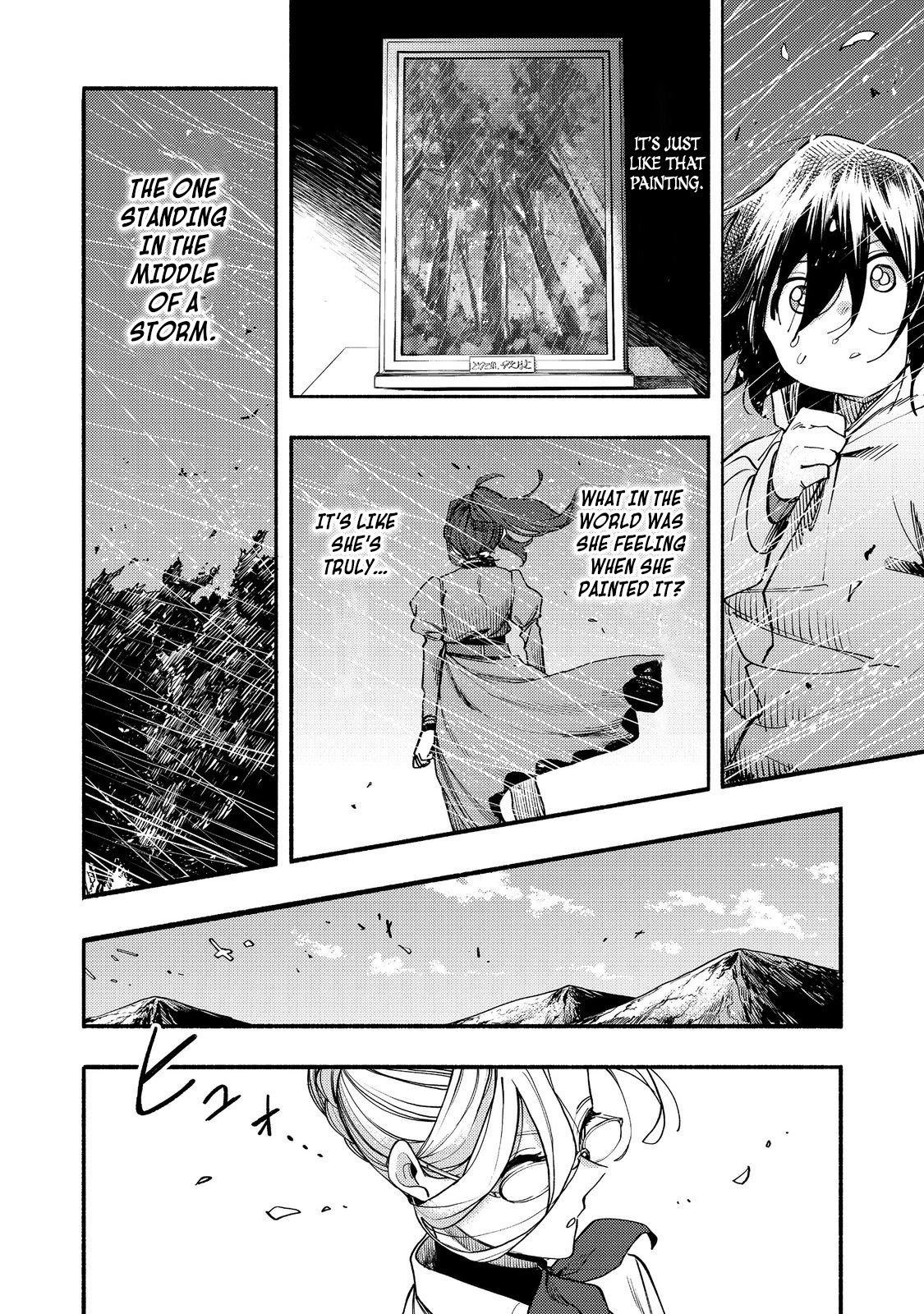 Kyou mo E ni Kaita Mochi ga Umai Chapter 40 - Page 35 in English