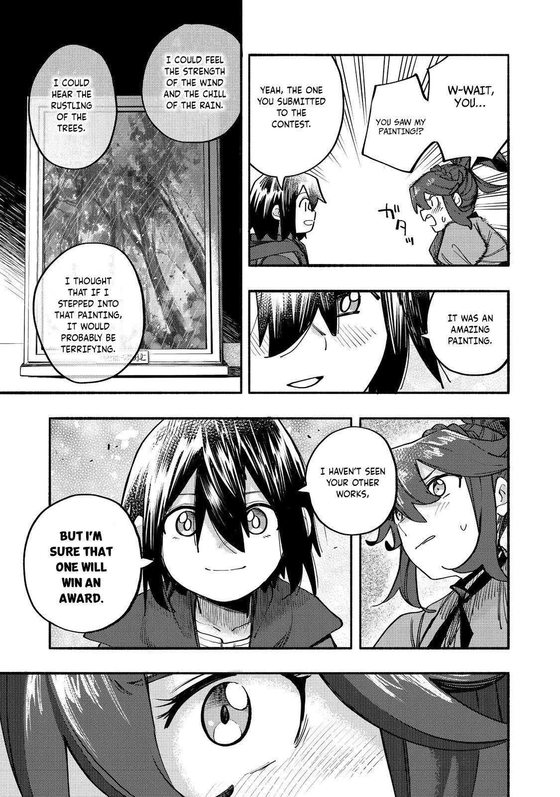 Kyou mo E ni Kaita Mochi ga Umai Chapter 40 - Page 8 in English