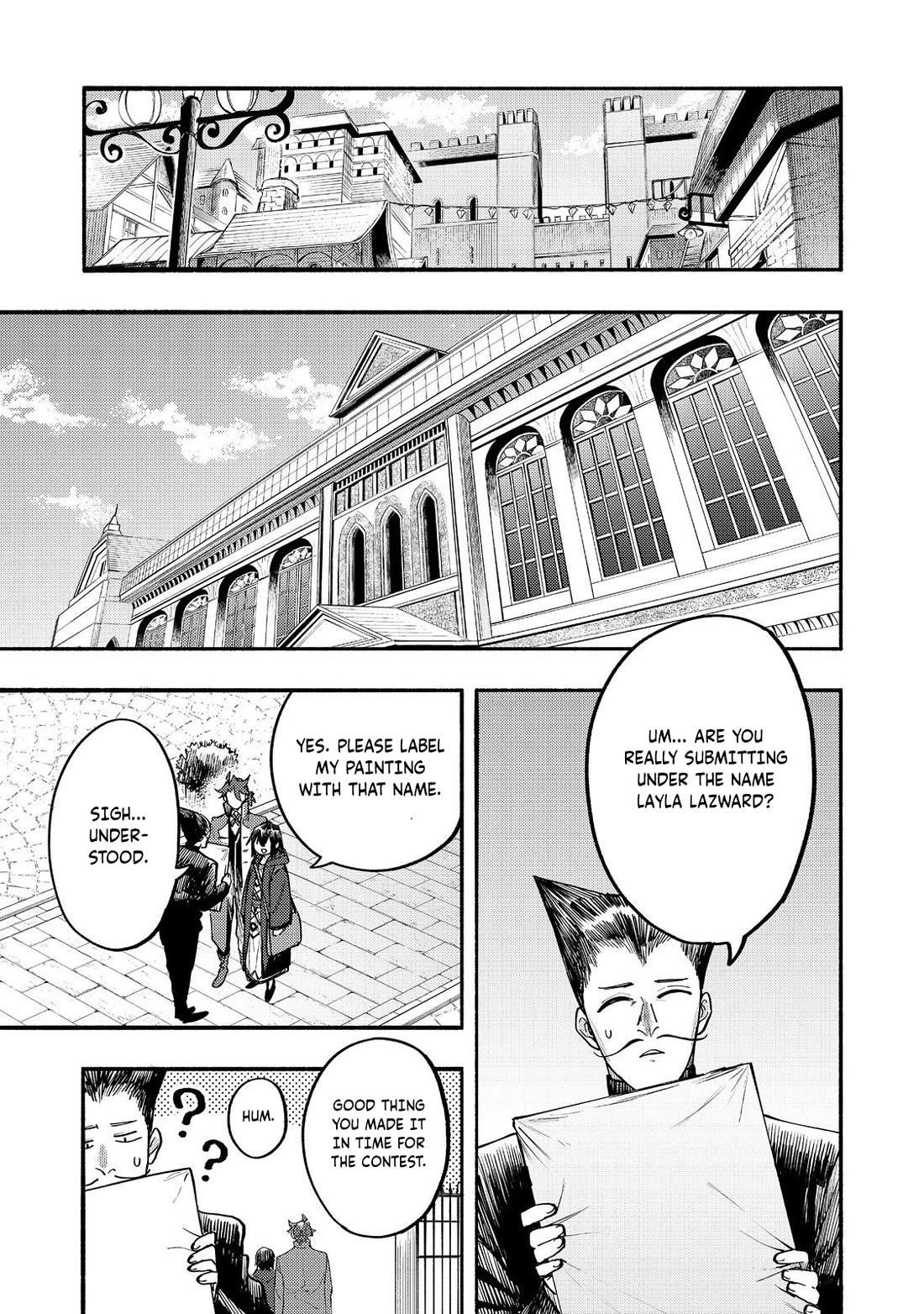 Kyou mo E ni Kaita Mochi ga Umai Chapter 41 - Page 16 in English