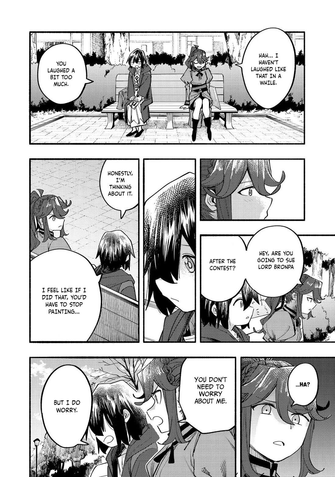 Kyou mo E ni Kaita Mochi ga Umai Chapter 41 - Page 21 in English