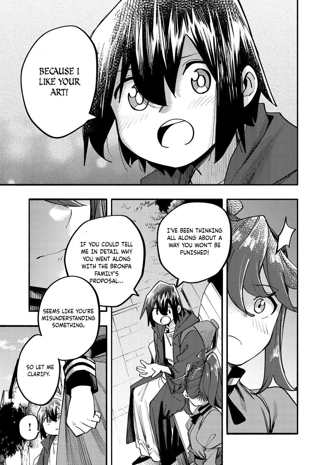 Kyou mo E ni Kaita Mochi ga Umai Chapter 41 - Page 22 in English