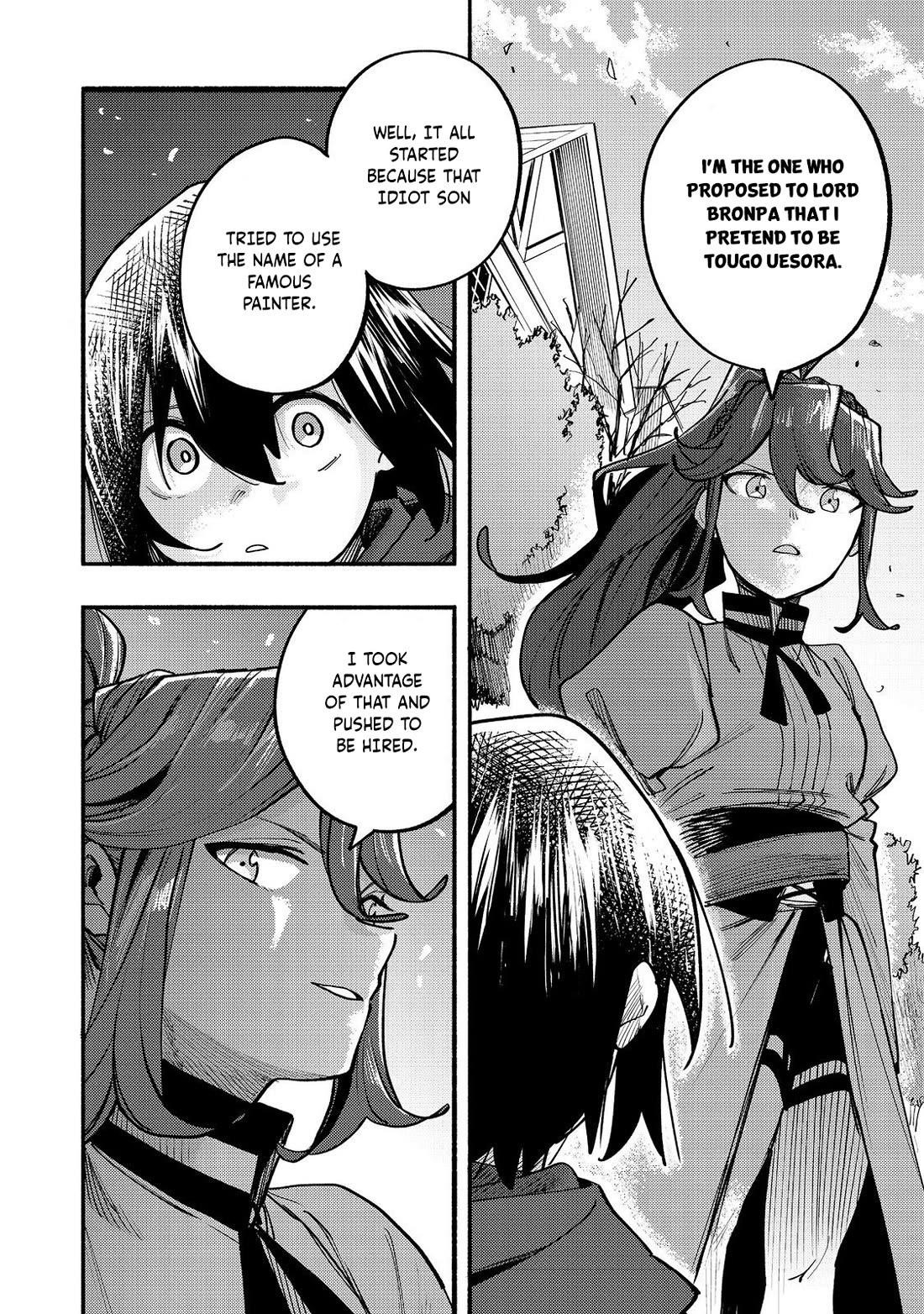 Kyou mo E ni Kaita Mochi ga Umai Chapter 41 - Page 23 in English